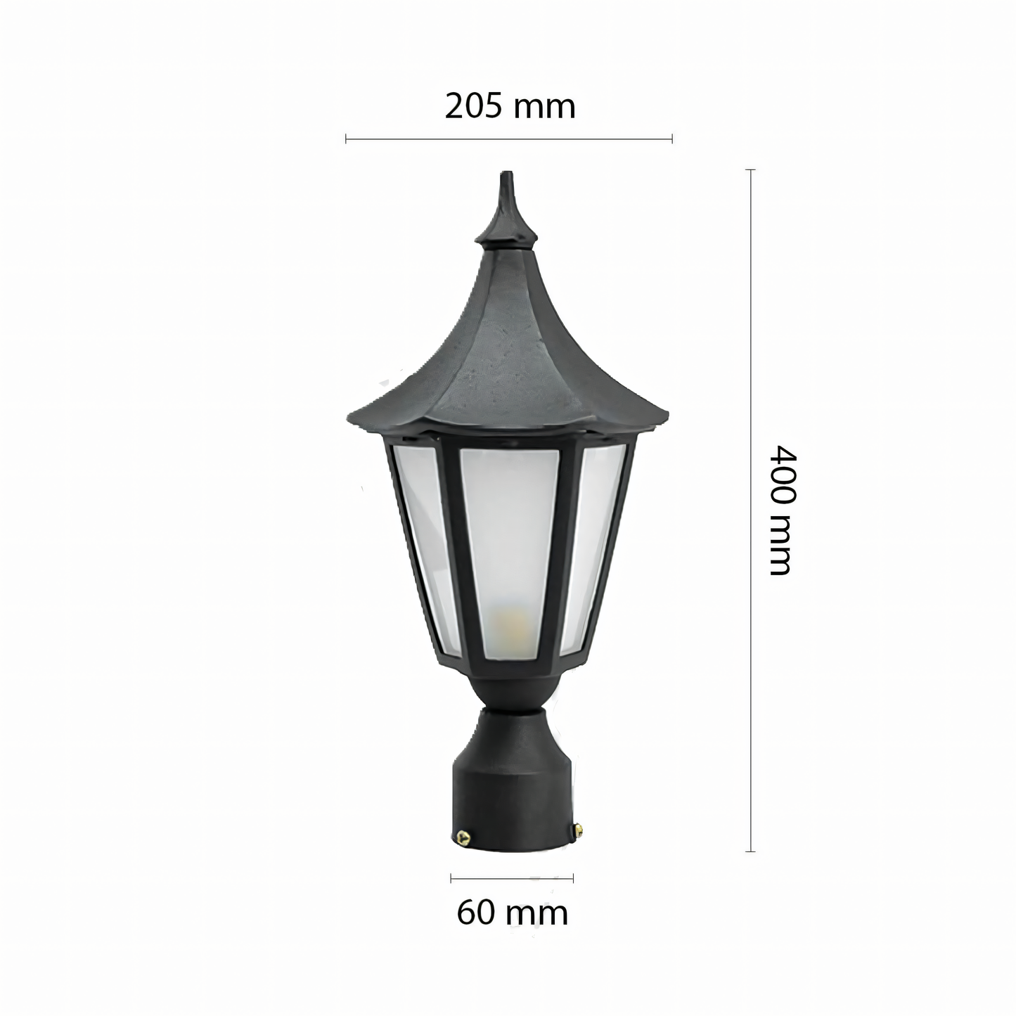 Elegant silhouette of the Madrid Gate Light complementing the sparkling azure waters