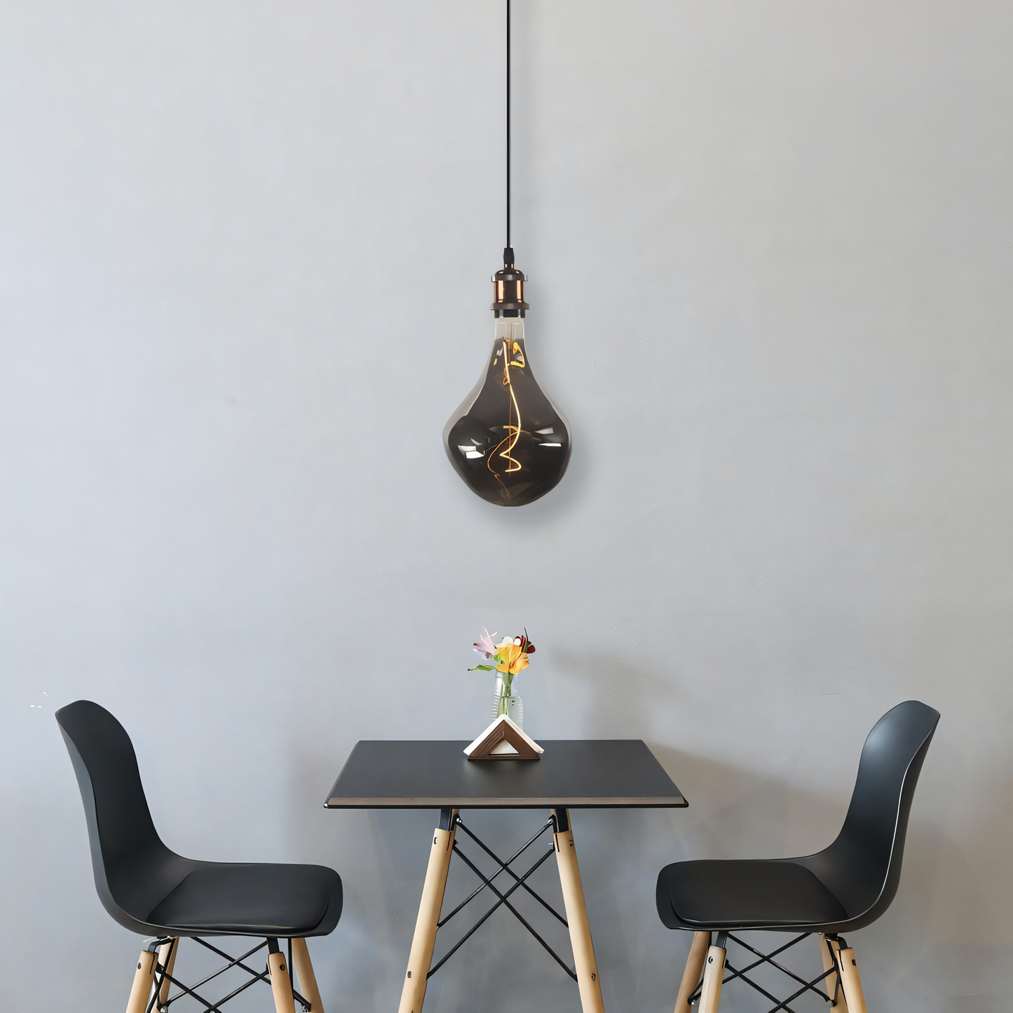 Warm Glow of the Edison Hanging Light Fixture
