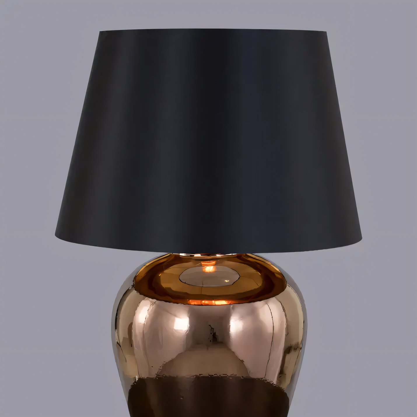 Bold and statement-making coffee-inspired table lamp