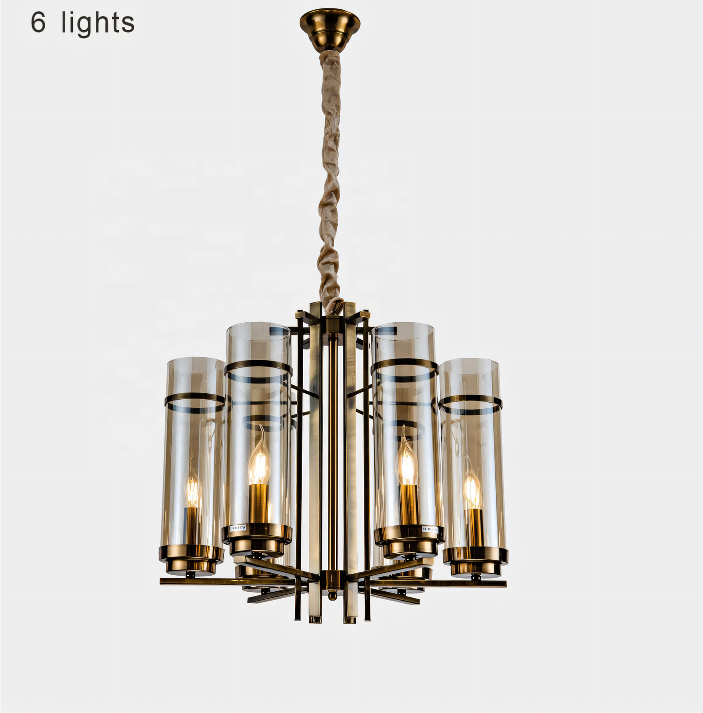 Refined amber glass lighting for upscale dining areas
