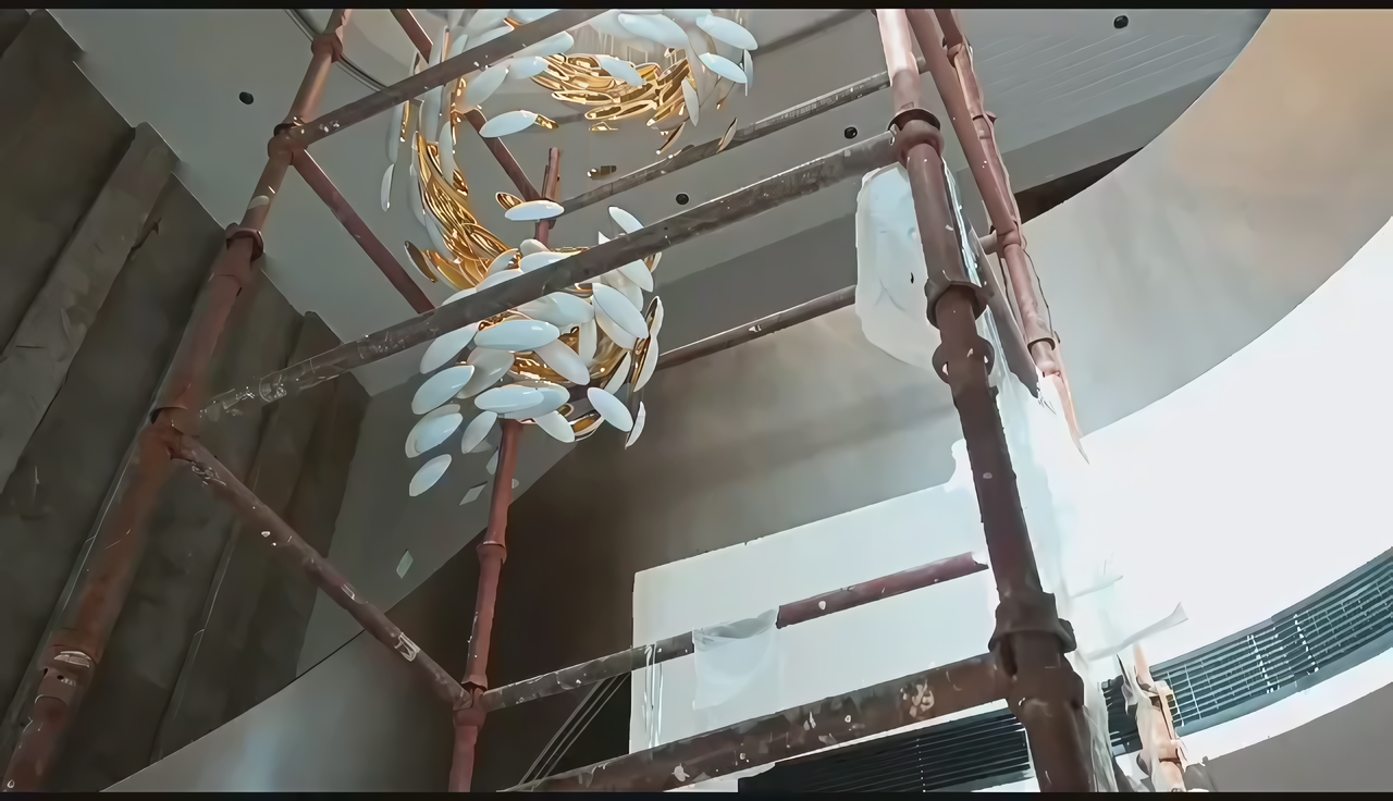 Exquisite Jhoomar Chandelier Design