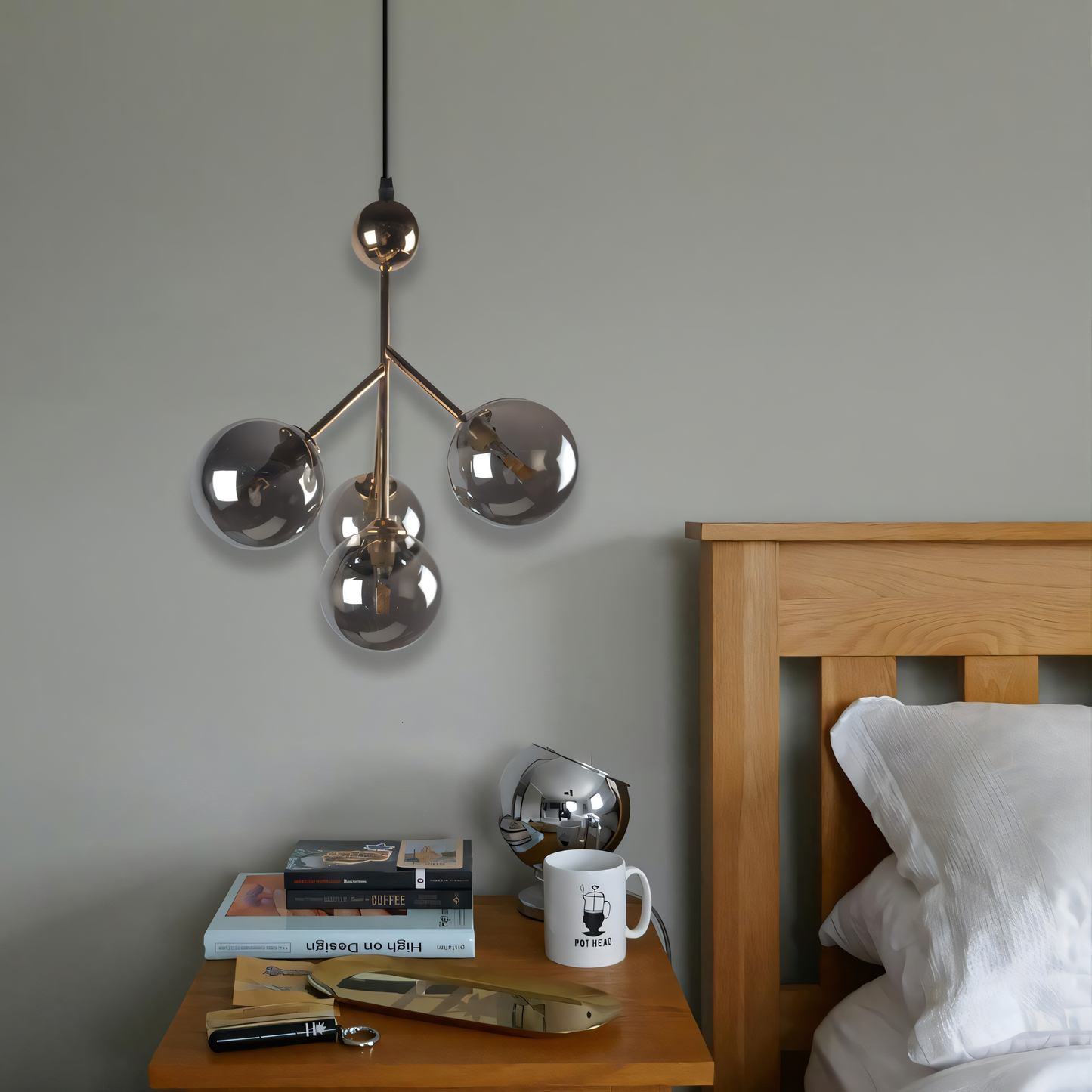 Timeless Elegance of the 4 Moon Hanging Light