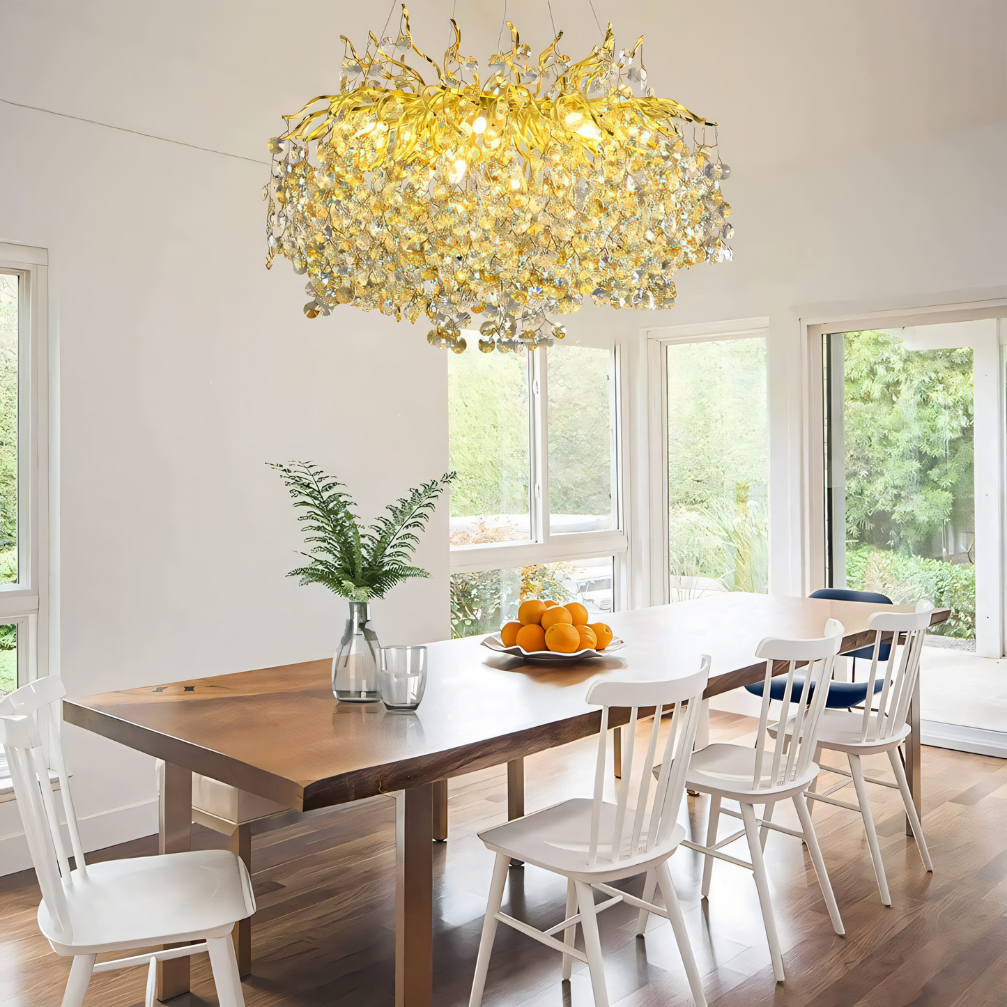 Crystal Branch Chandelier