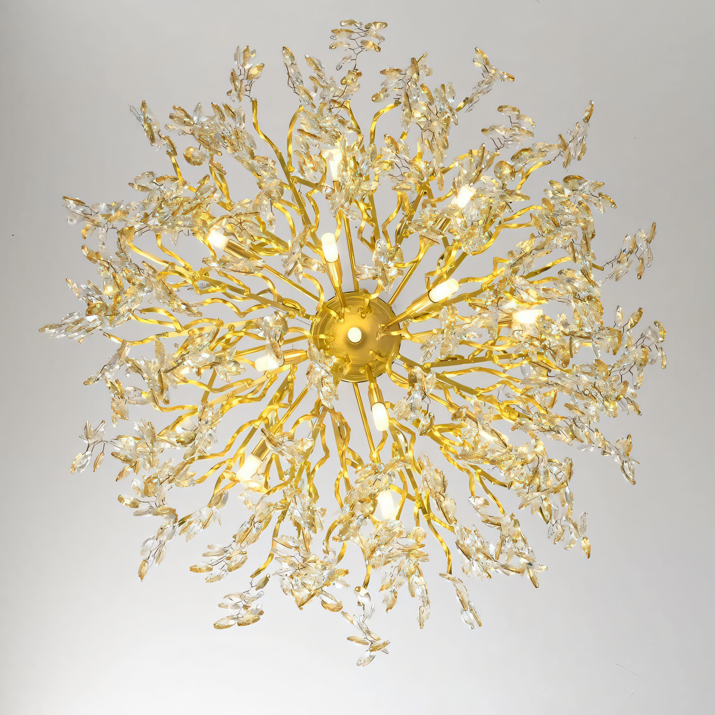 Crystal Branch Chandelier