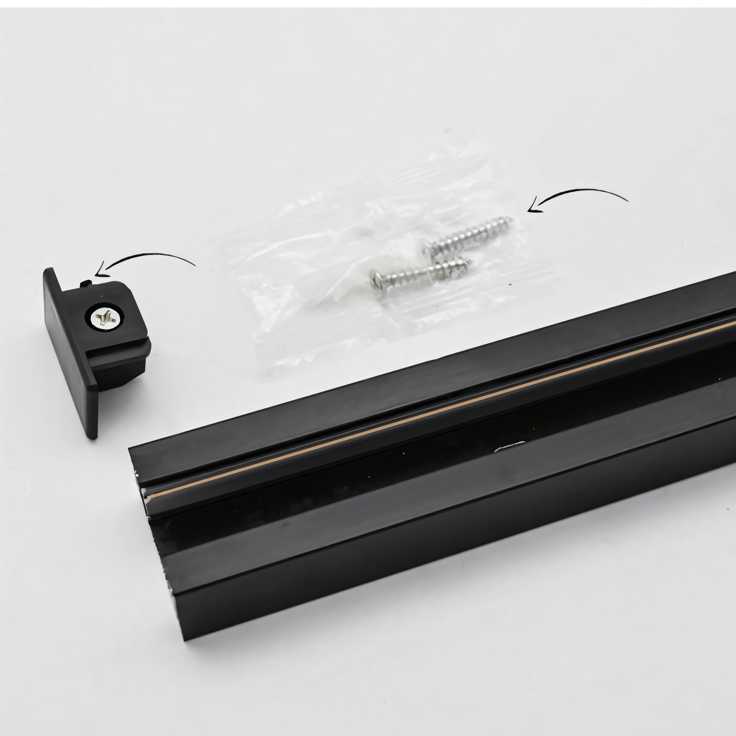 Aluminium Track Light Channel (Track Light Rails)