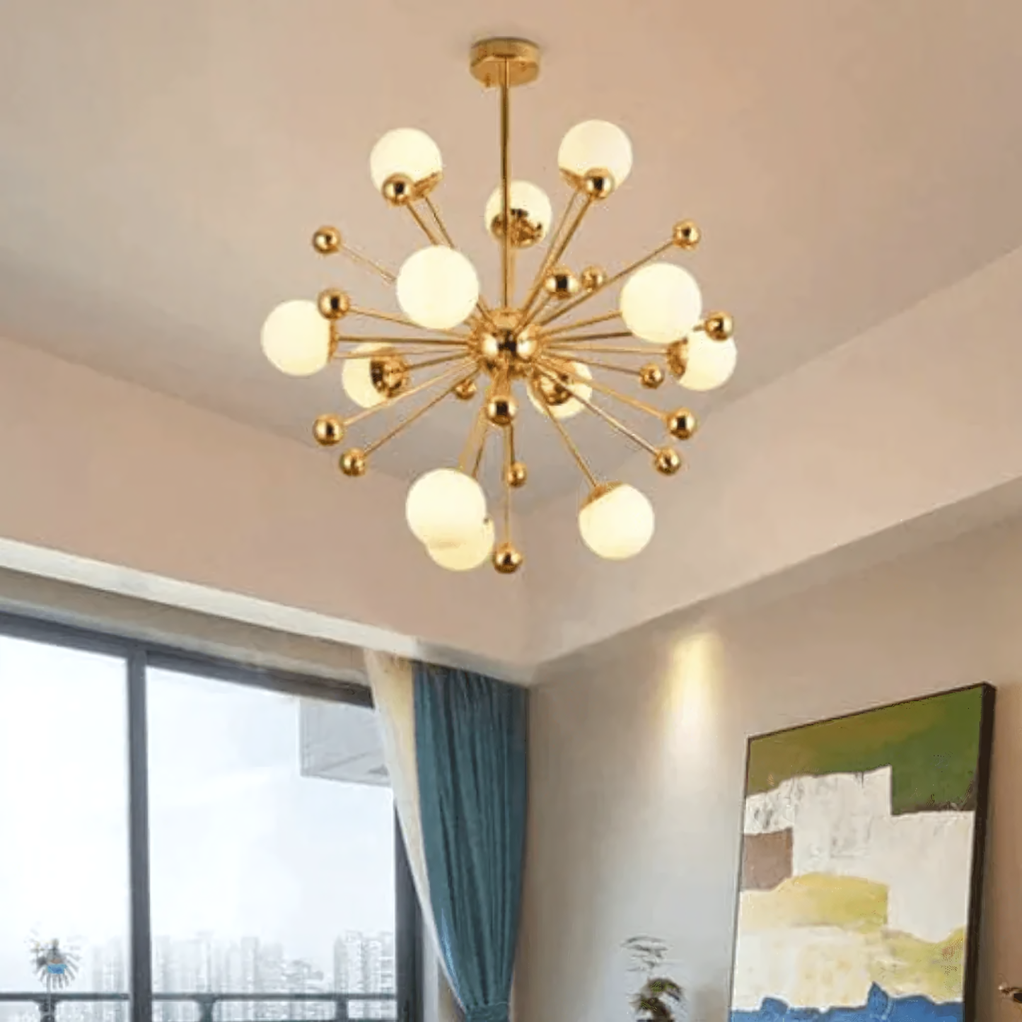 Asteraceae Gold Chandelier