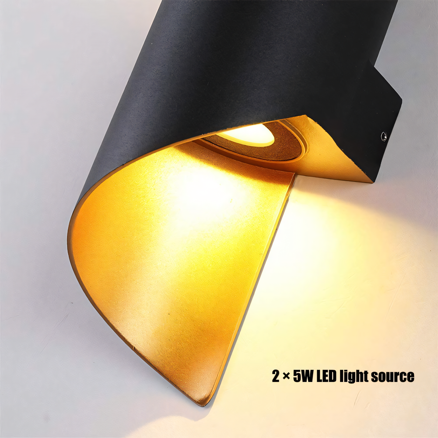 Embrace the luminous legacy with the captivating Spiralis LED Wall Light.