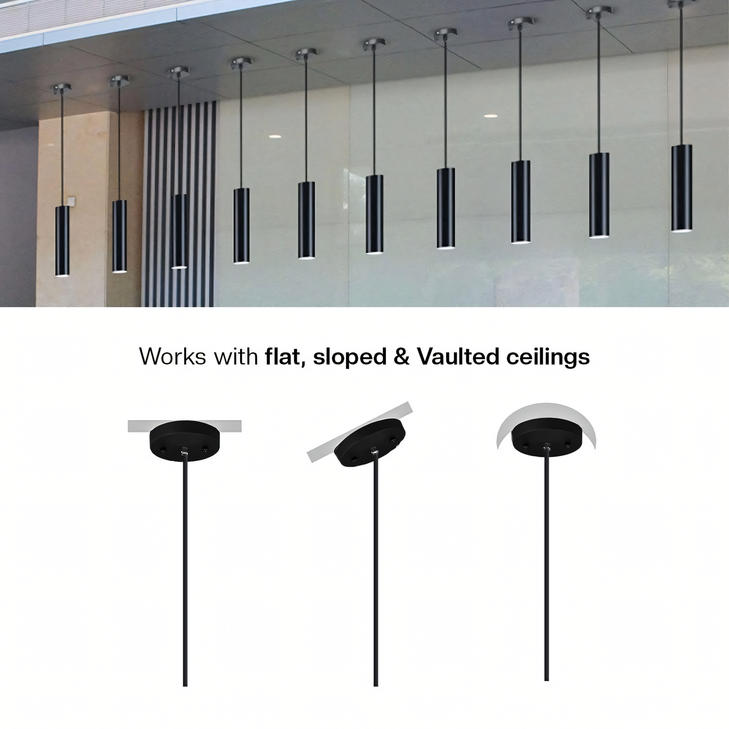Infinity Beam COB Pendant Light