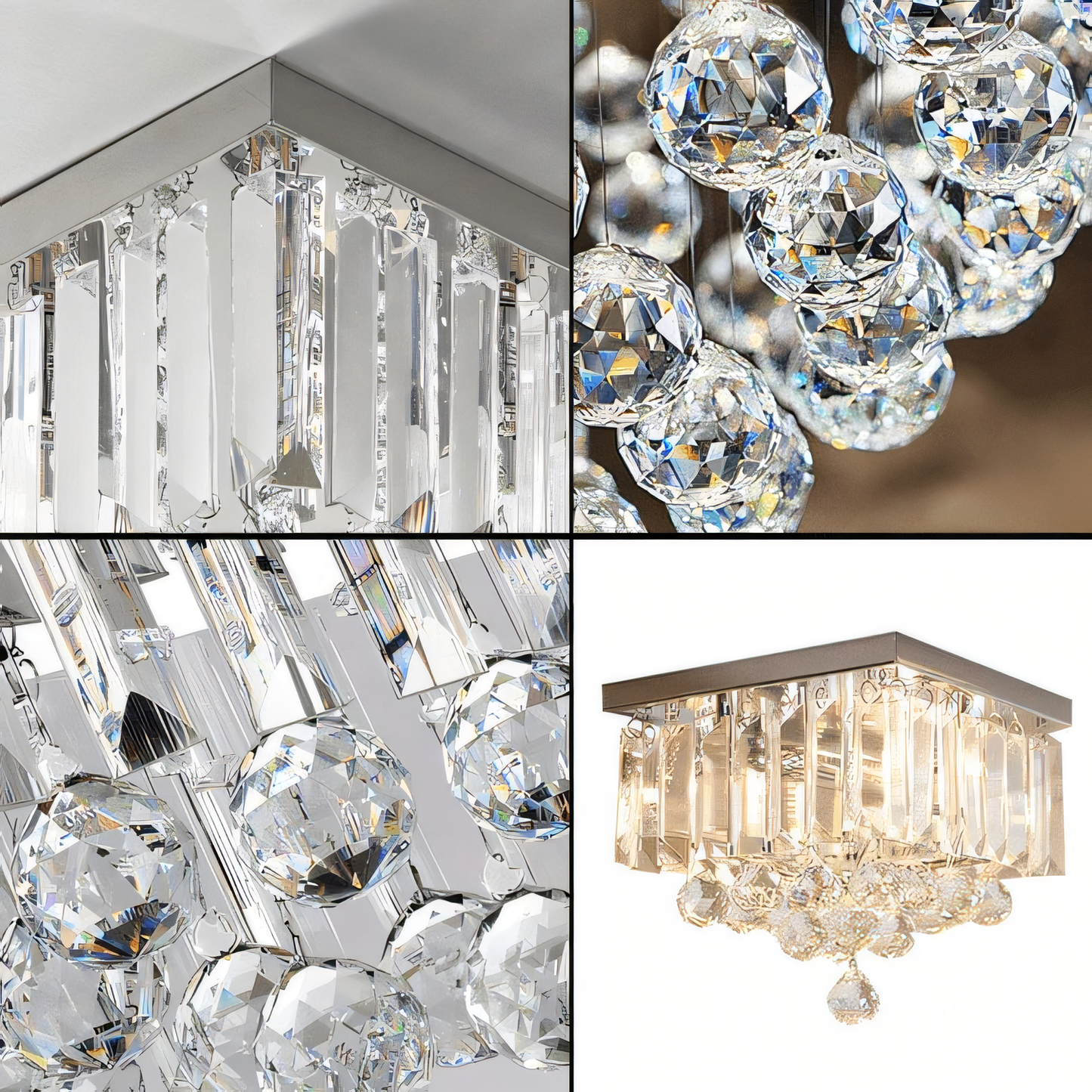 Seamless integration of chandelier into luxury apartment design