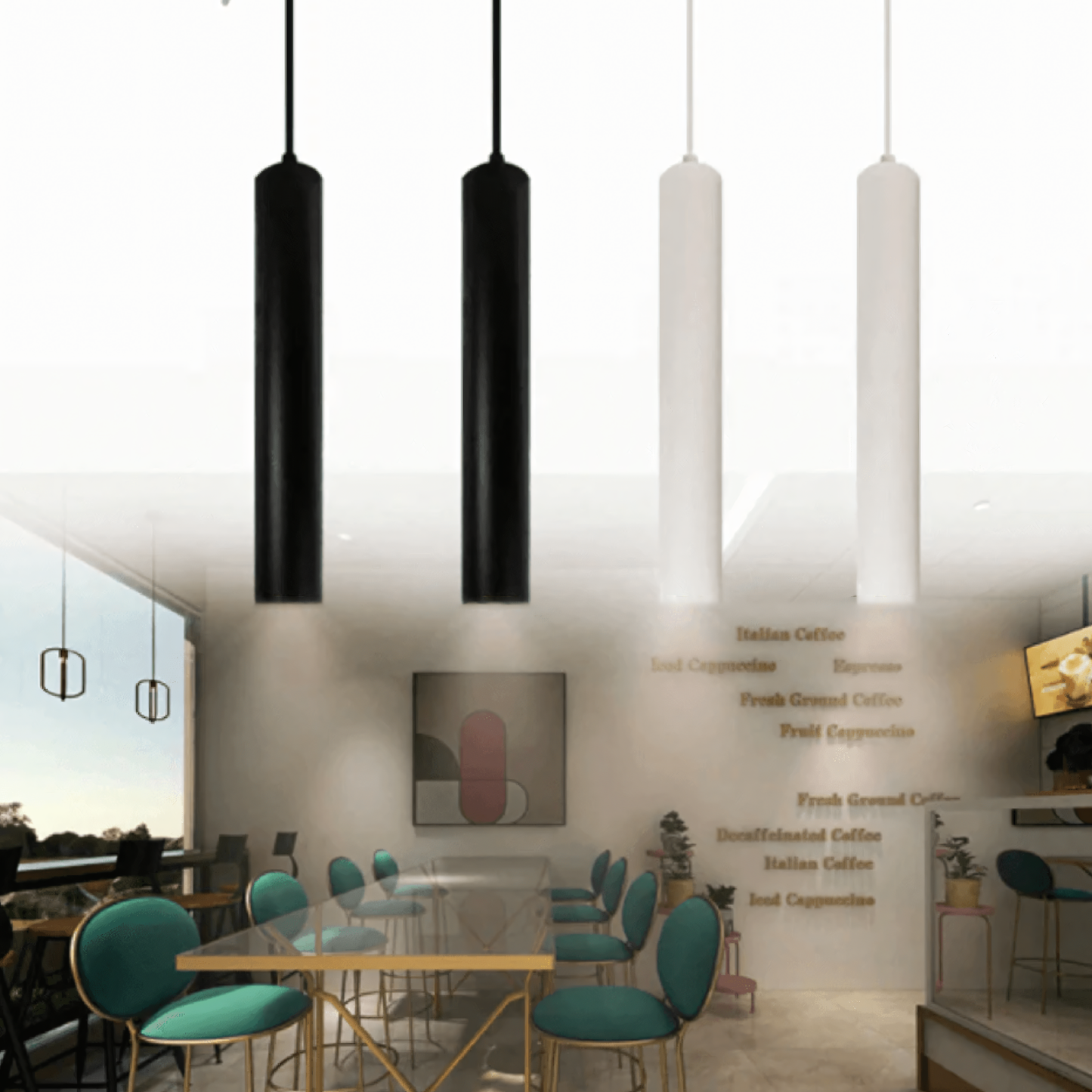 Infinity Beam COB Pendant Light