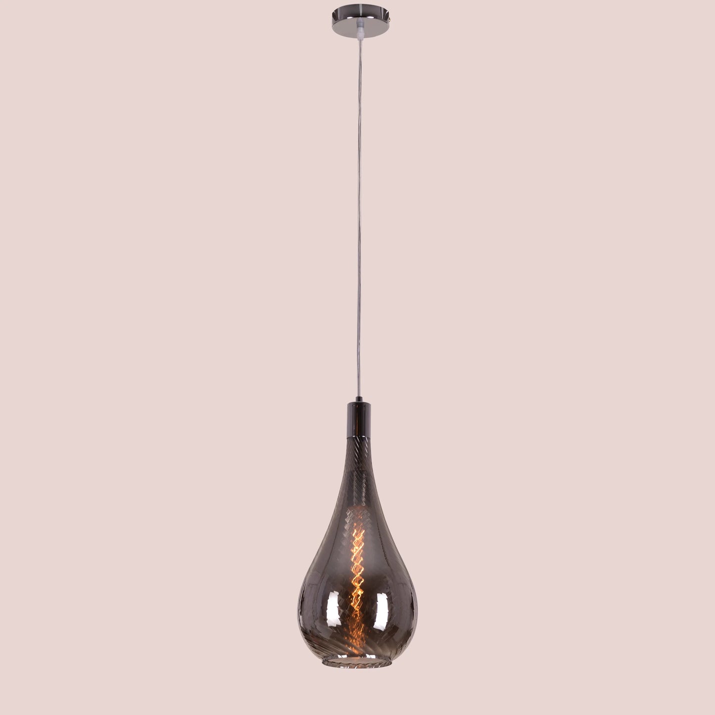 Keep My Love (Amber) Glass Pendant Light