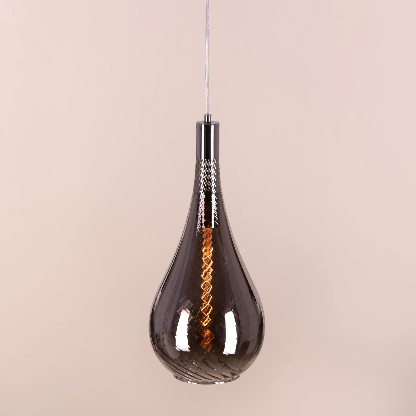 Keep My Love (Amber) Glass Pendant Light