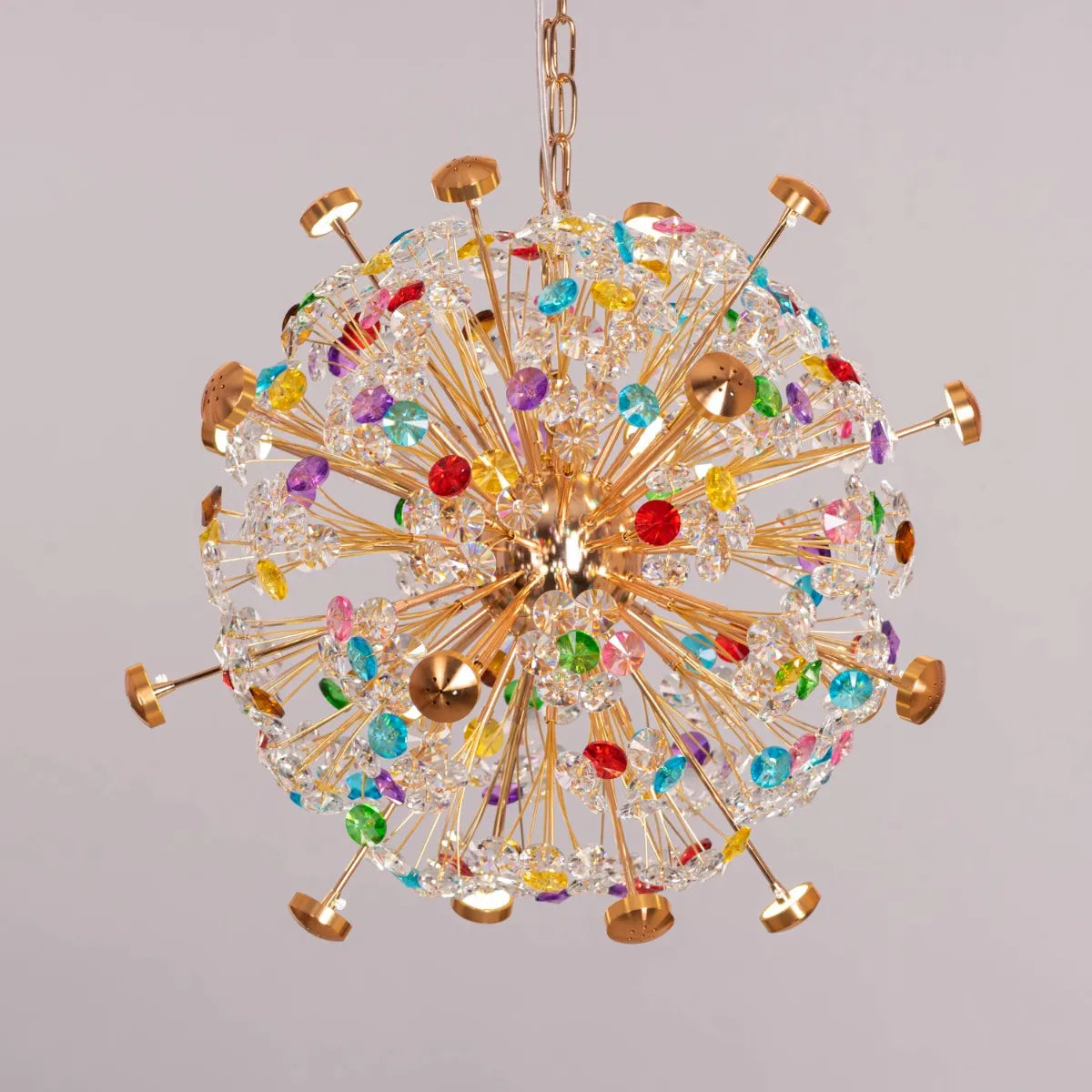 Soaring Crystal Chandeliers