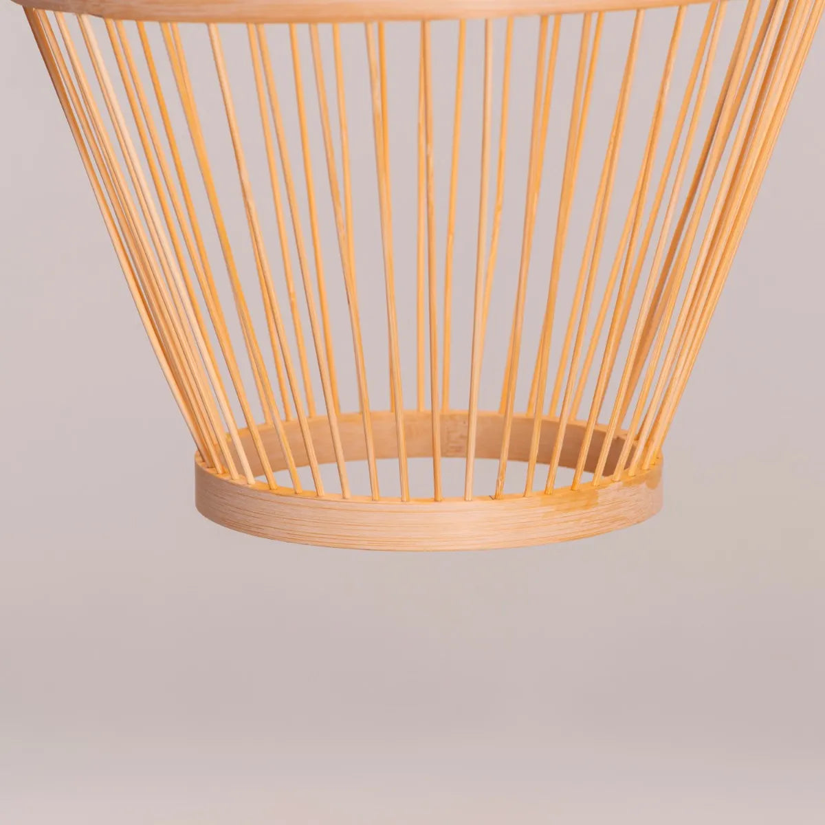 Wild Bloom Bamboo Pendant Light
