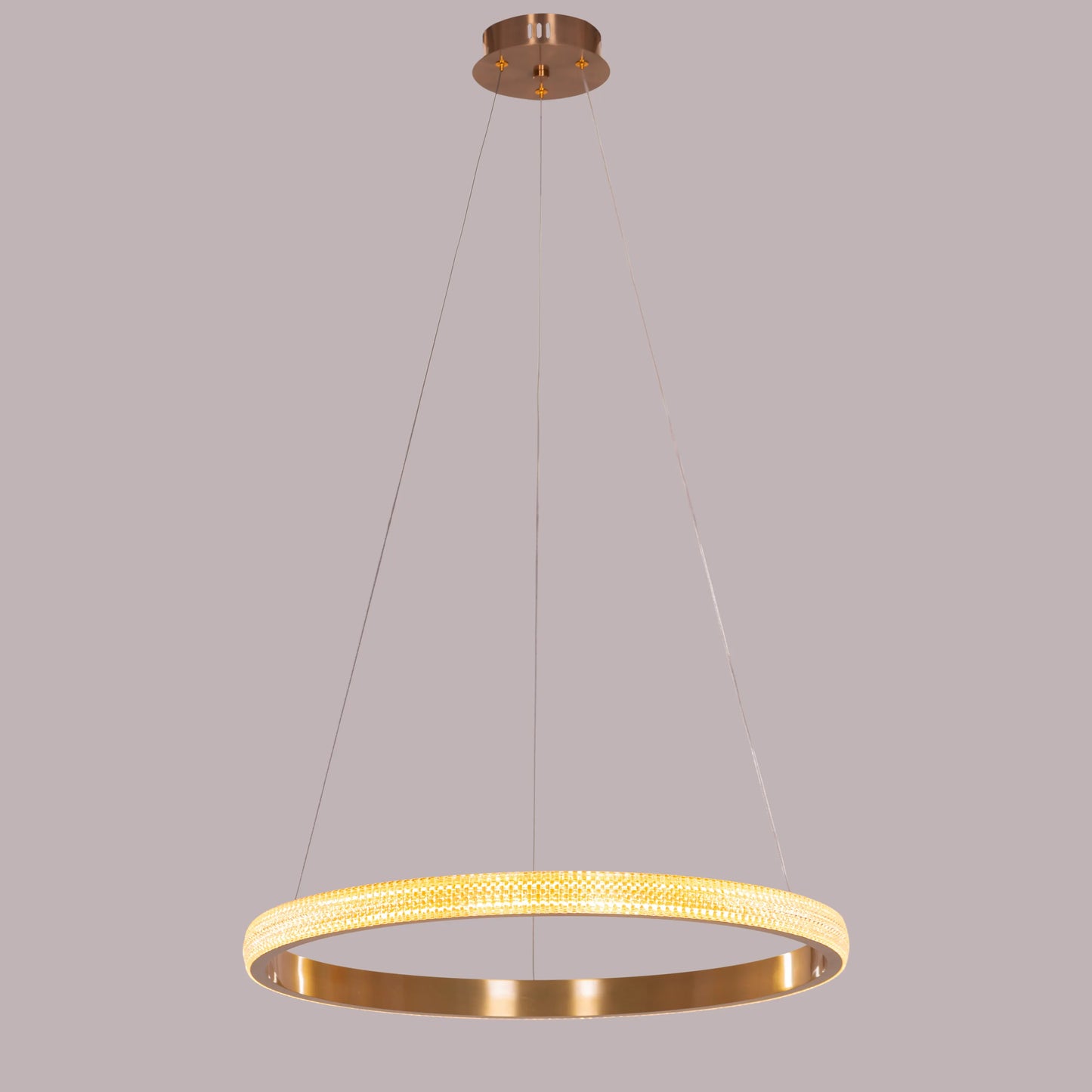 Love Reaction (Gold, Dimmable LED with Remote Control) Pendant Light