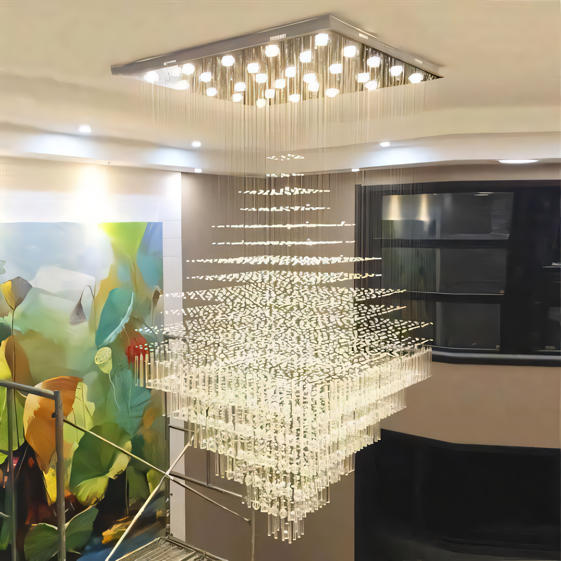 Rubiq Crystal Chandelier