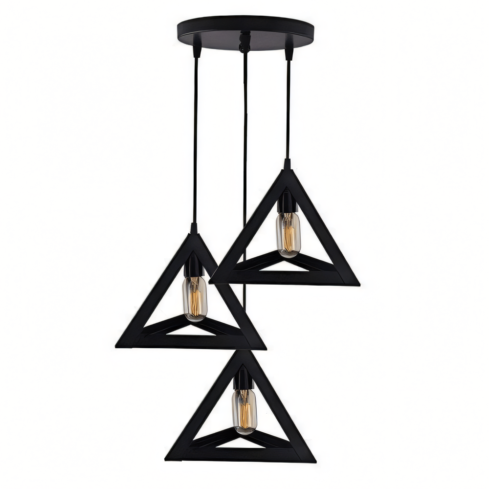 Sophisticated chandelier that creates a mesmerizing play of light and shadow