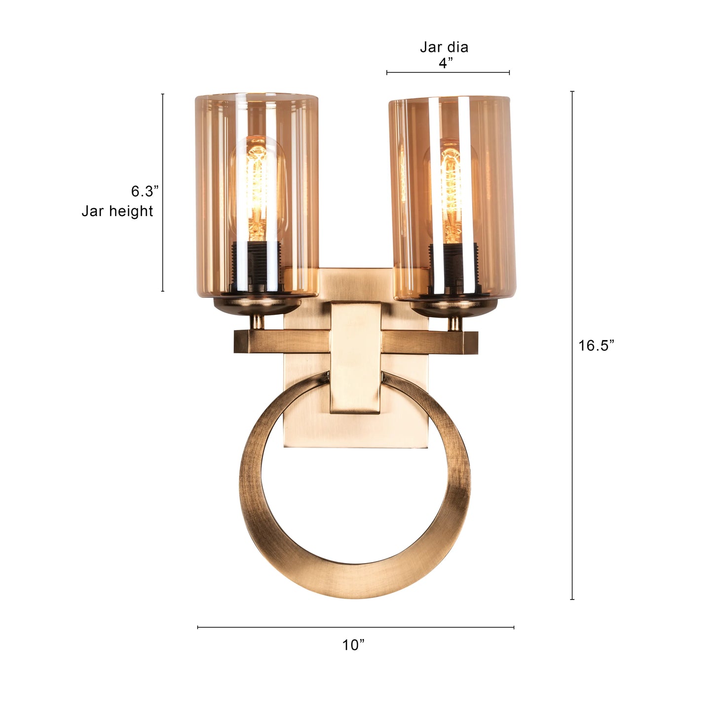 Game Over Signature Glass Wall Light