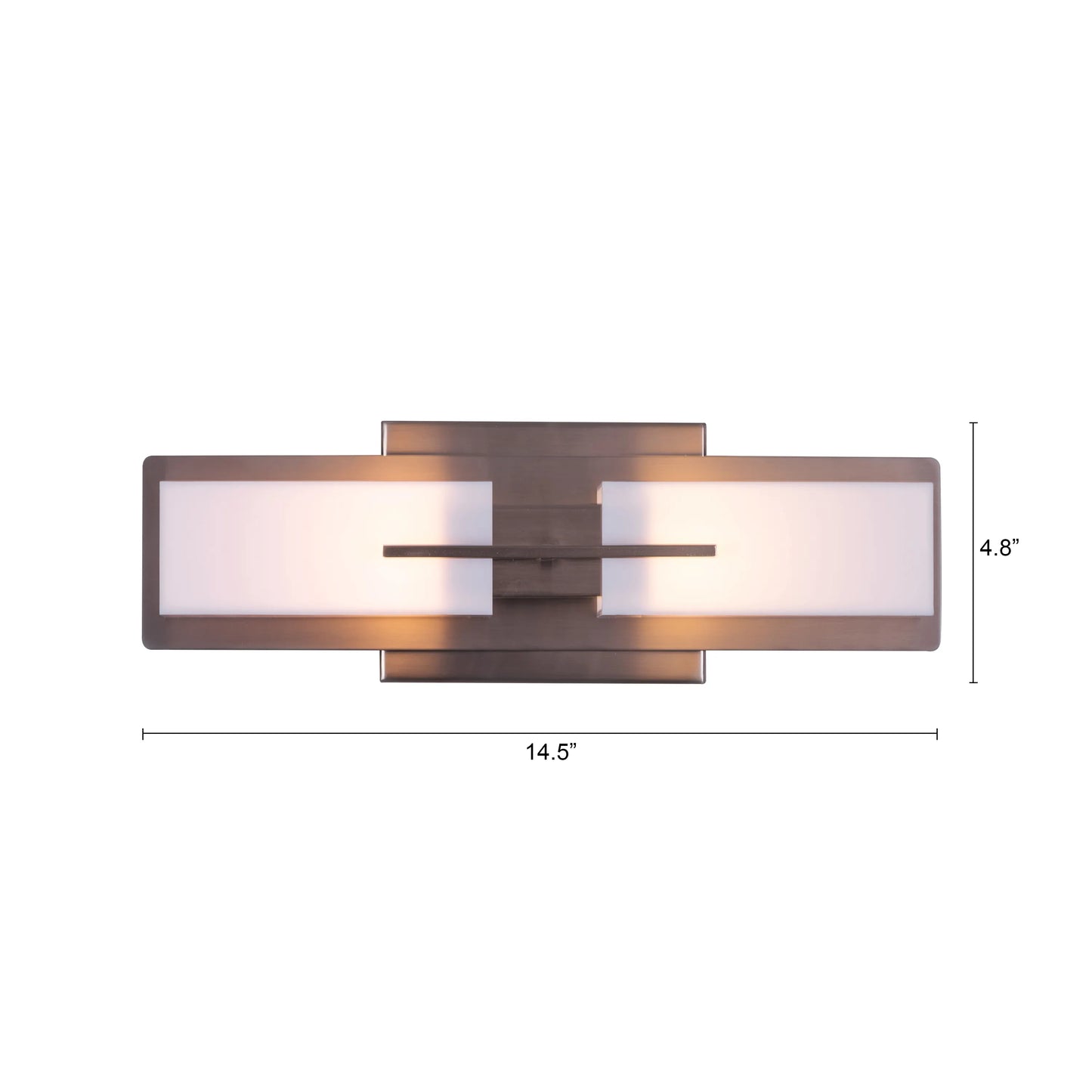 Say Less Vanity Wall Light – a sleek, modern wall light with energy-efficient LED illumination, perfect for bathroom or dressing room use.