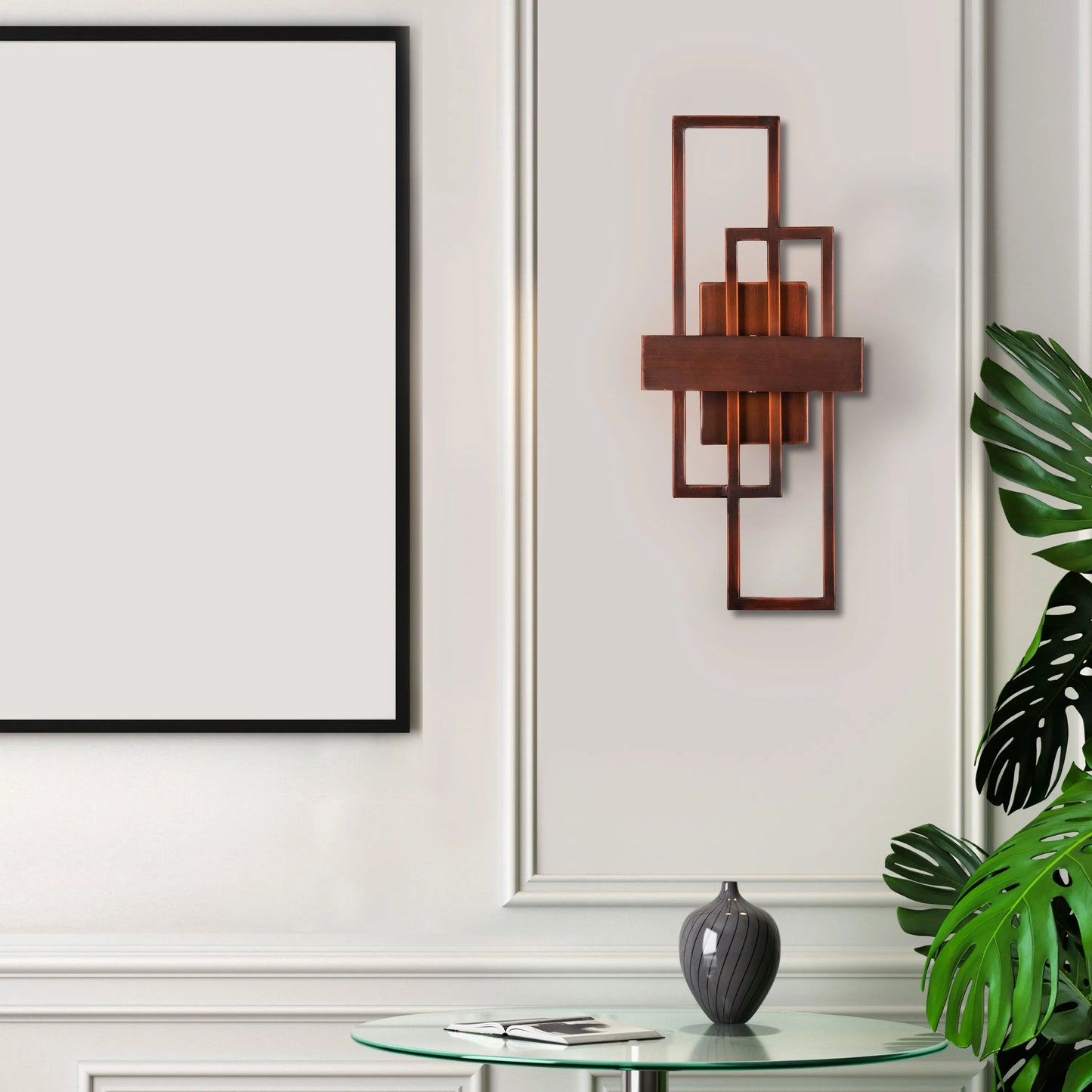 Never Gets Old Foil Wall Light – a modern wall light with a unique foil texture, offering ambient lighting perfect for adding elegance and warmth to living rooms, bedrooms, and hallways.
