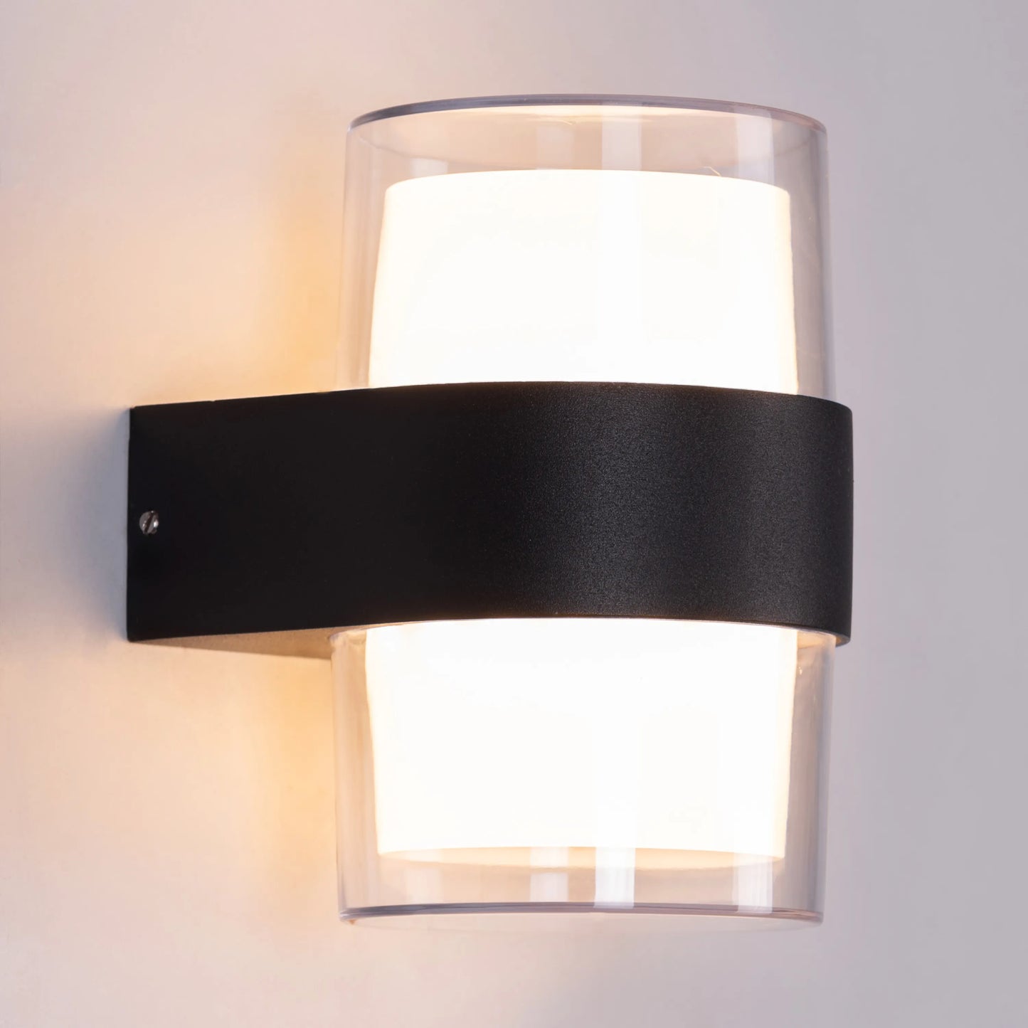 Devoted Indoor/Outdoor Wall Light (IP65 Rated) – Durable rust-resistant aluminum construction with energy-efficient LED lighting, ideal for both indoor and outdoor spaces, with a sleek modern design.