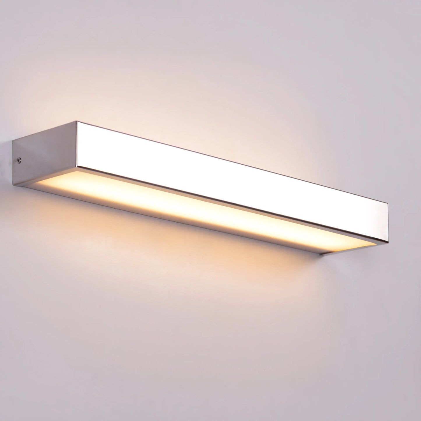 Safe Haven Vanity Light – a sleek and elegant lighting fixture with LED technology, perfect for bathrooms and vanity areas, offering even illumination and modern design.