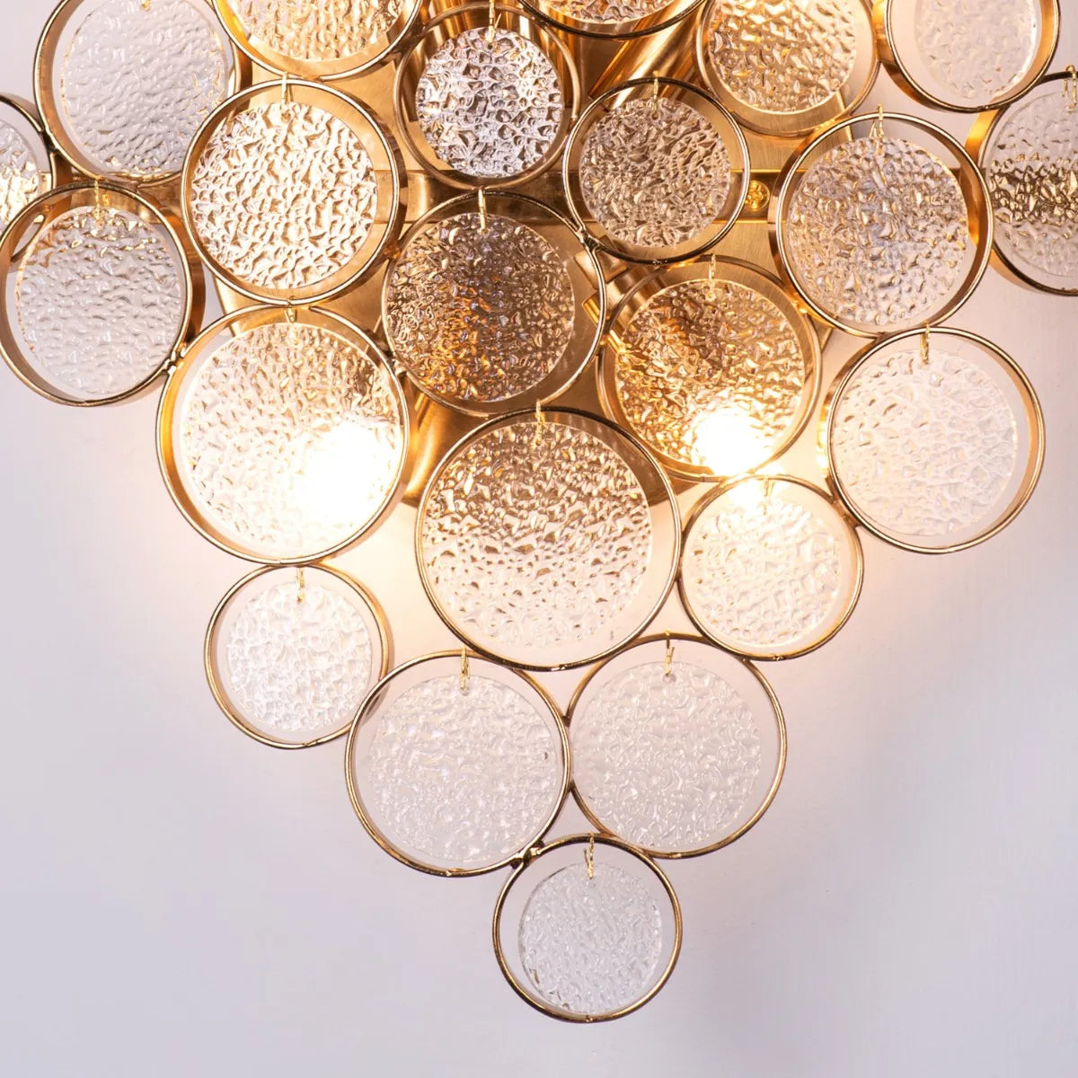 Louder Than Thunder Crystal Wall Light