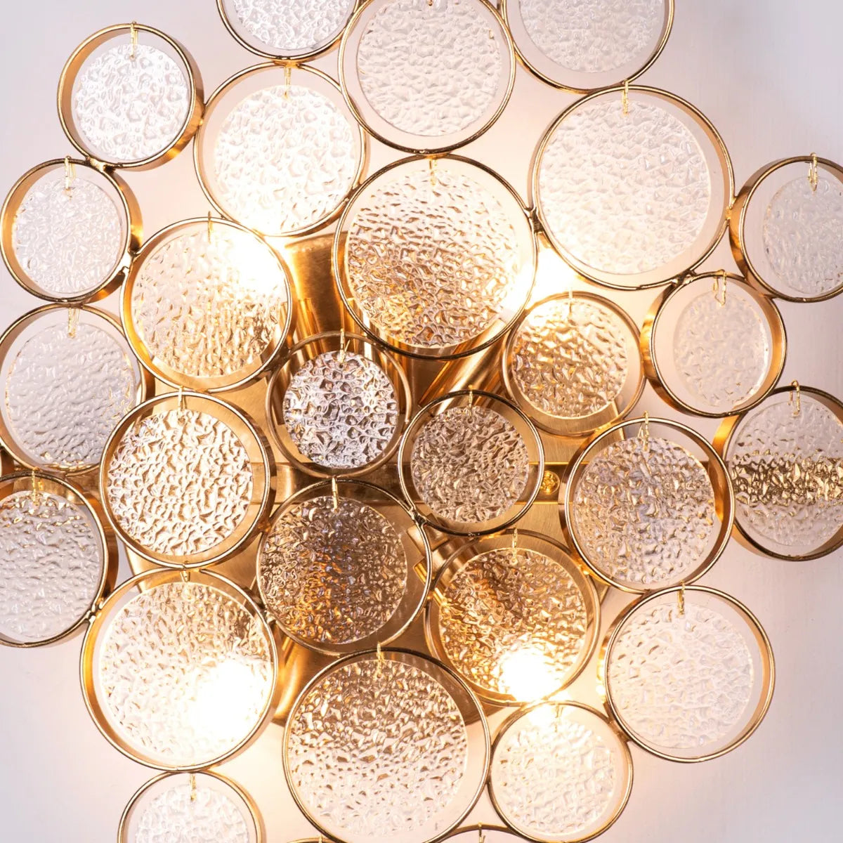 Louder Than Thunder Crystal Wall Light