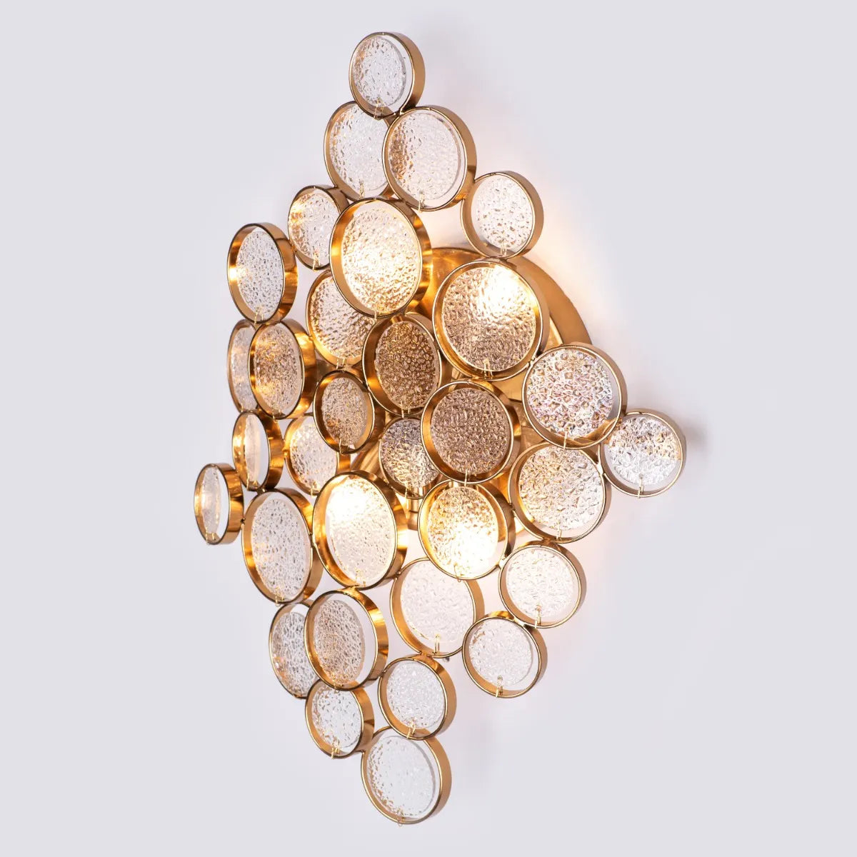 Louder Than Thunder Crystal Wall Light