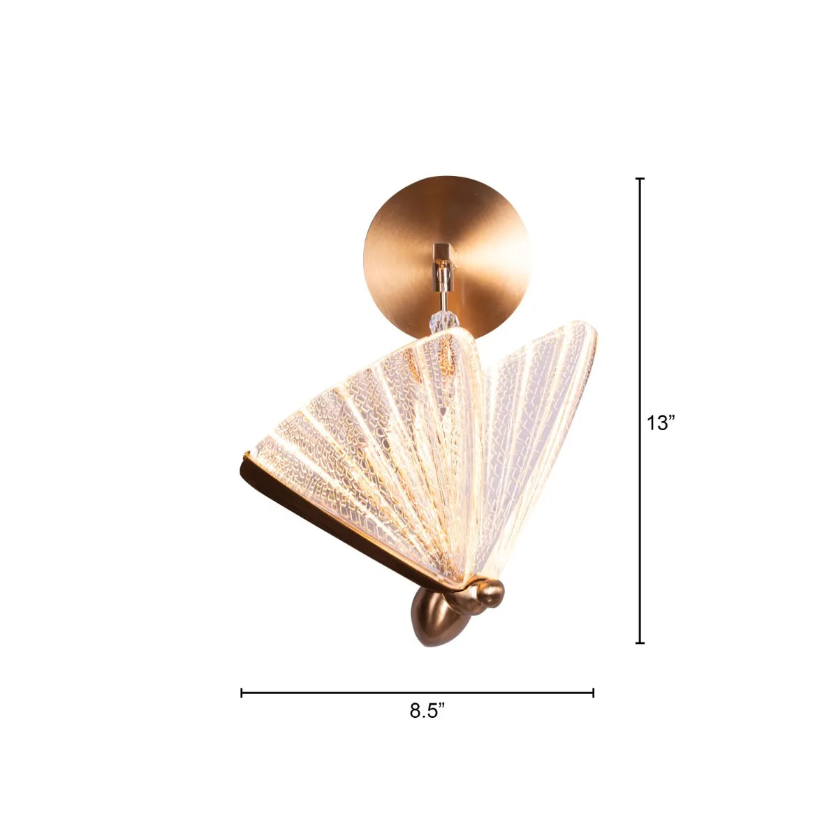 Butterfly Wishes Wall Light