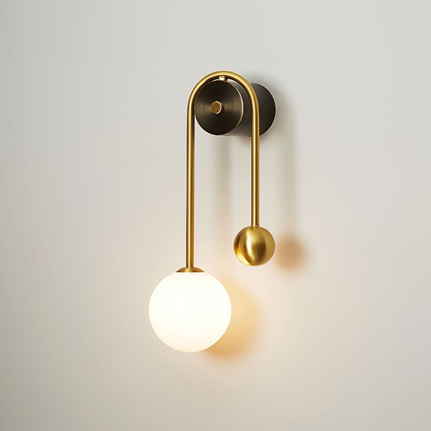 Sumptuous Living Room with Clou Lavaliere Wall Lights