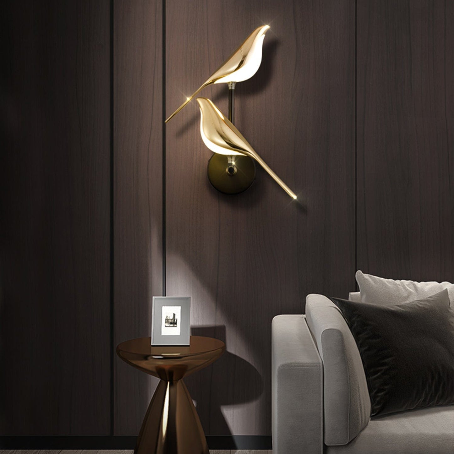 Lively Playroom Illuminated by Chirpy Bird Lights