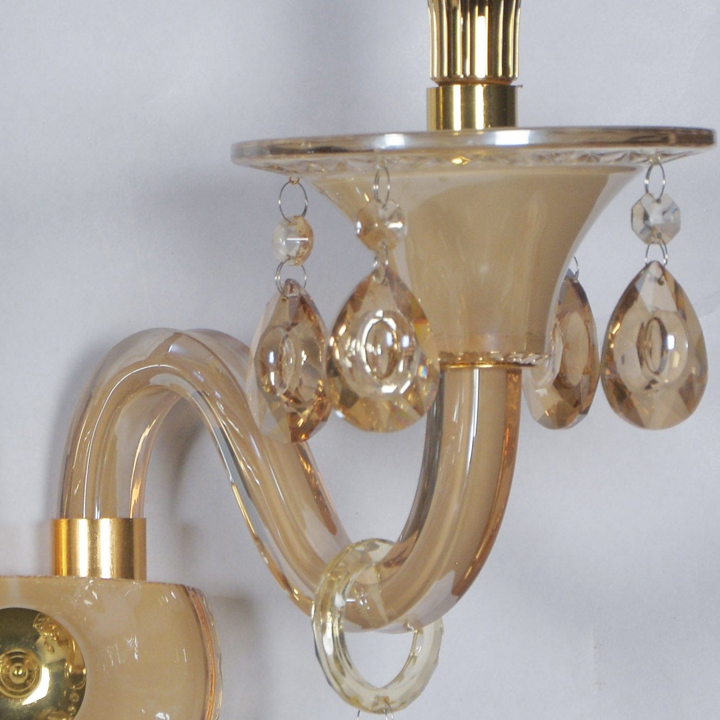 Mystical wall lantern illumination