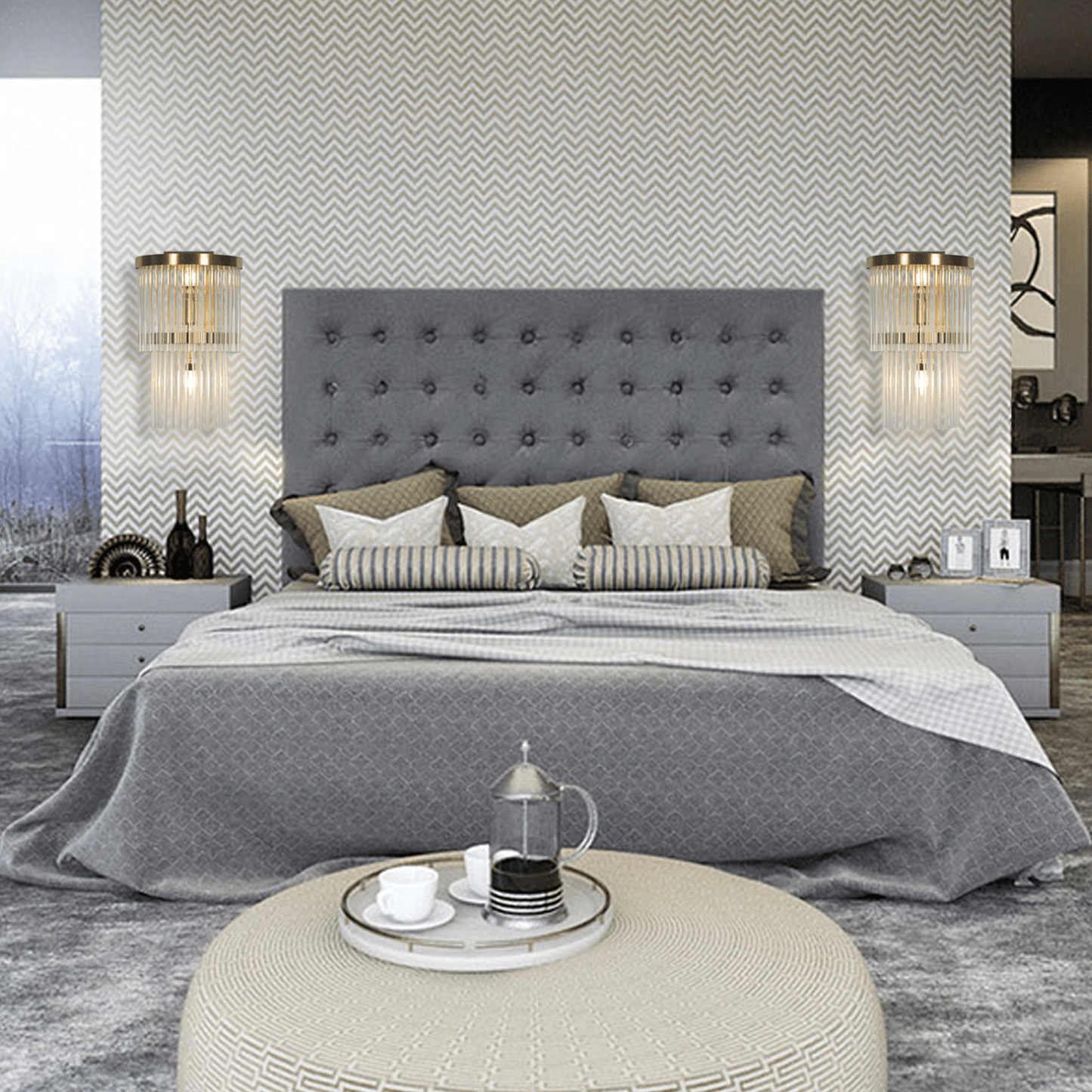 Crown Prince Wall Light - Radiance Regale