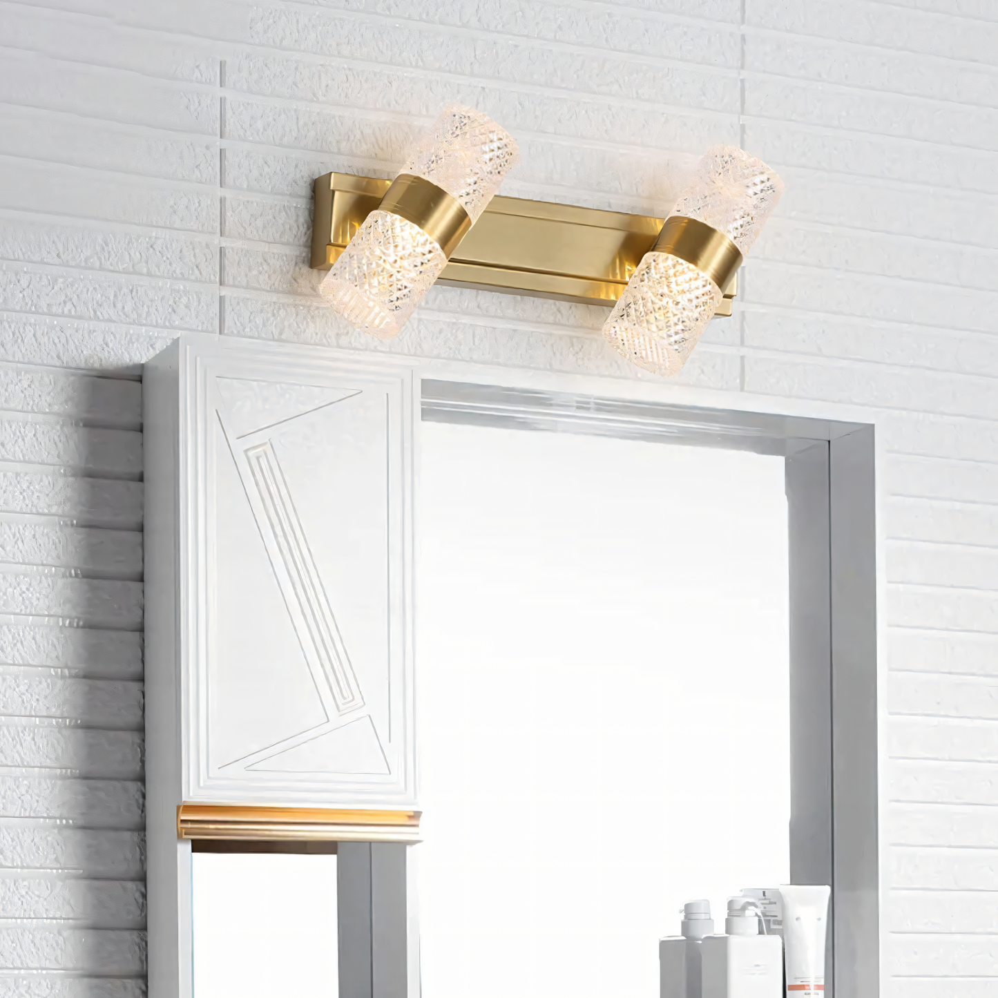 Adjustable Glow Lite Acrylic Mirror Light