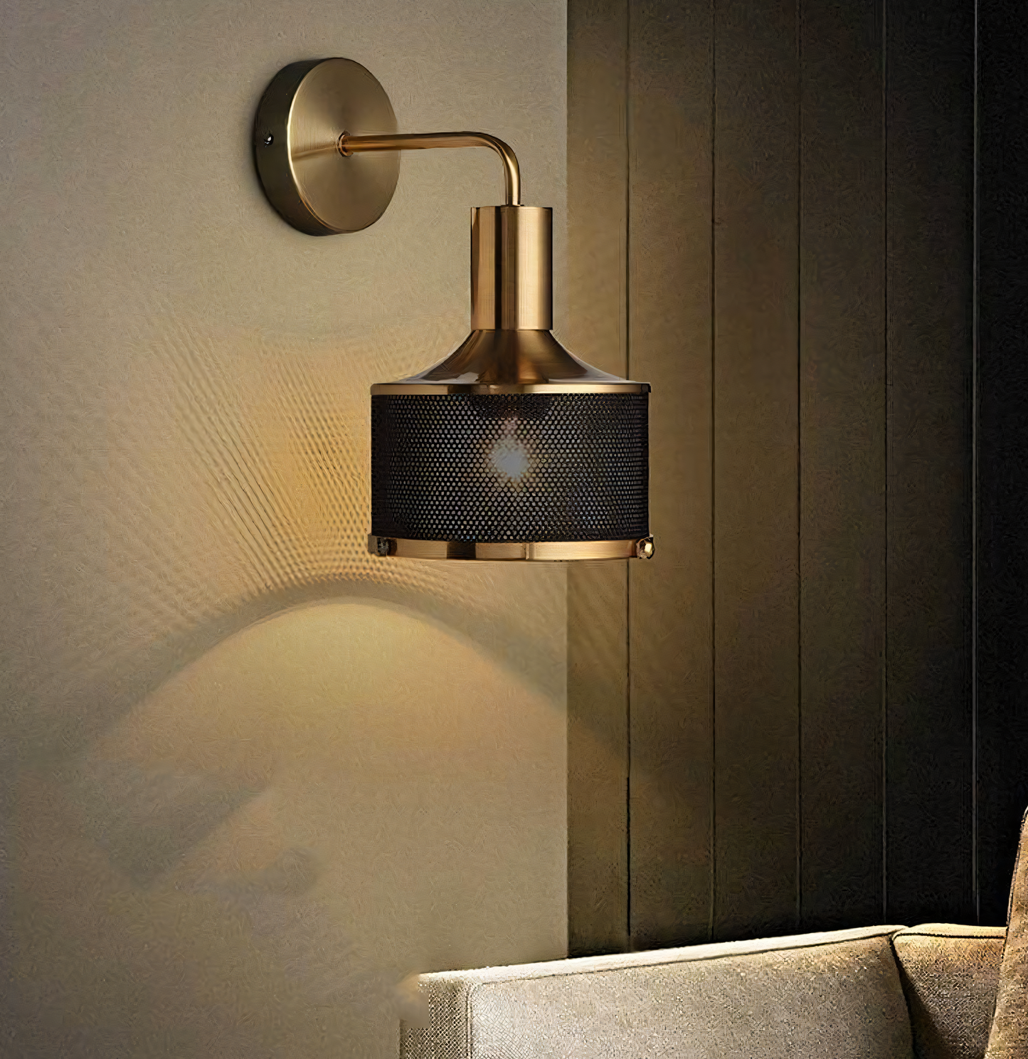 Adjustable Wall Sconce Fixture: Customizable for various wall spaces and applications.