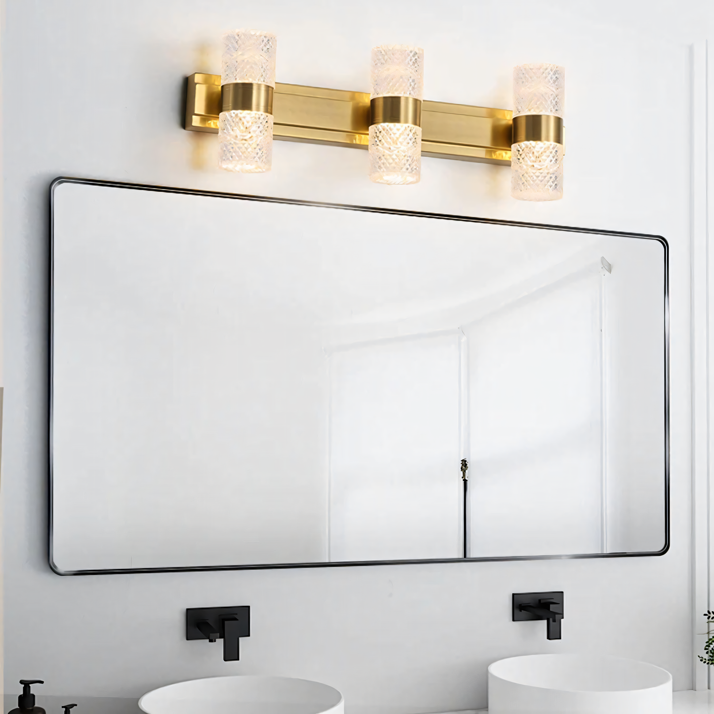 Adjustable Glow Lite Acrylic Mirror Light