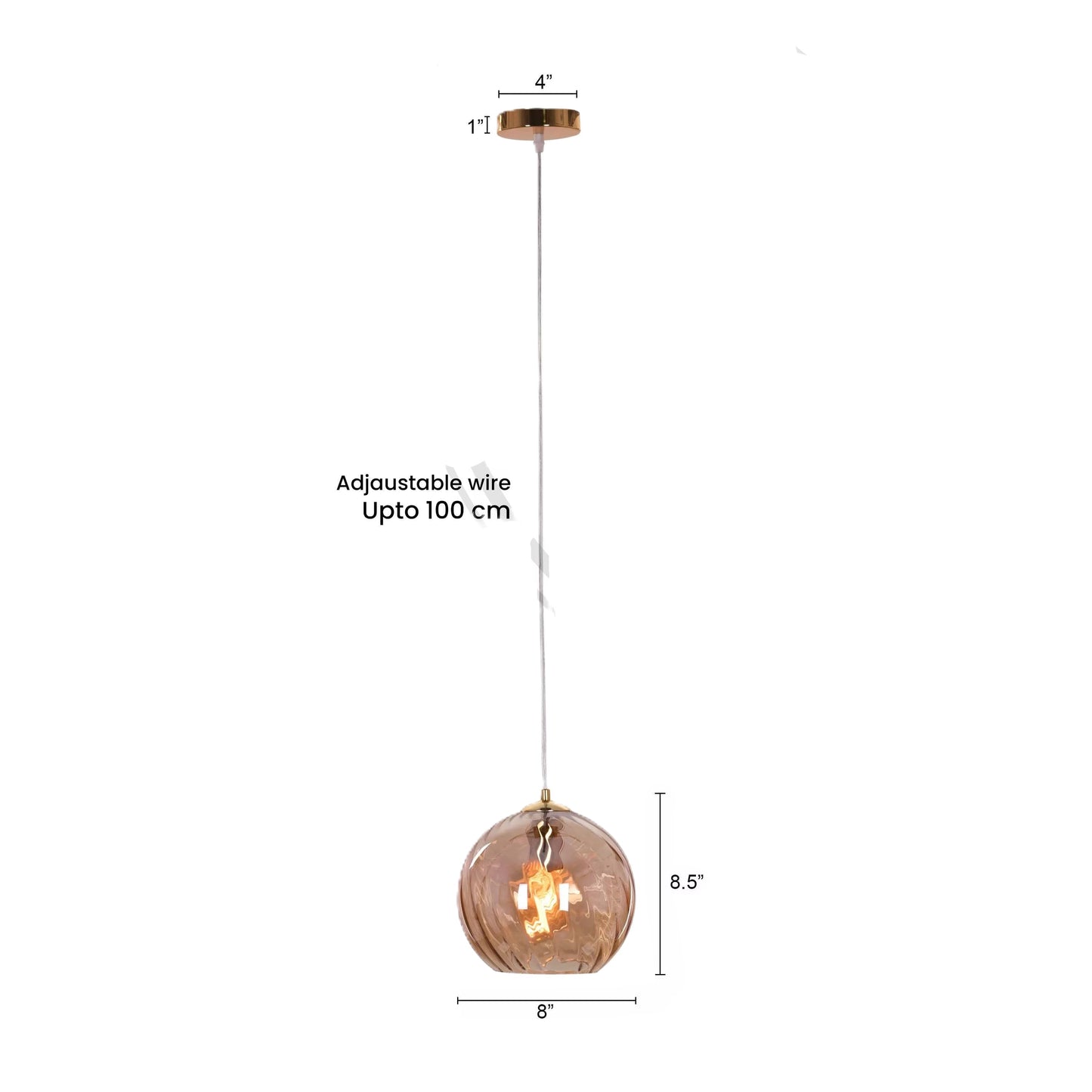 Modern Organic Pendant Design: Seamless integration with diverse interior styles.