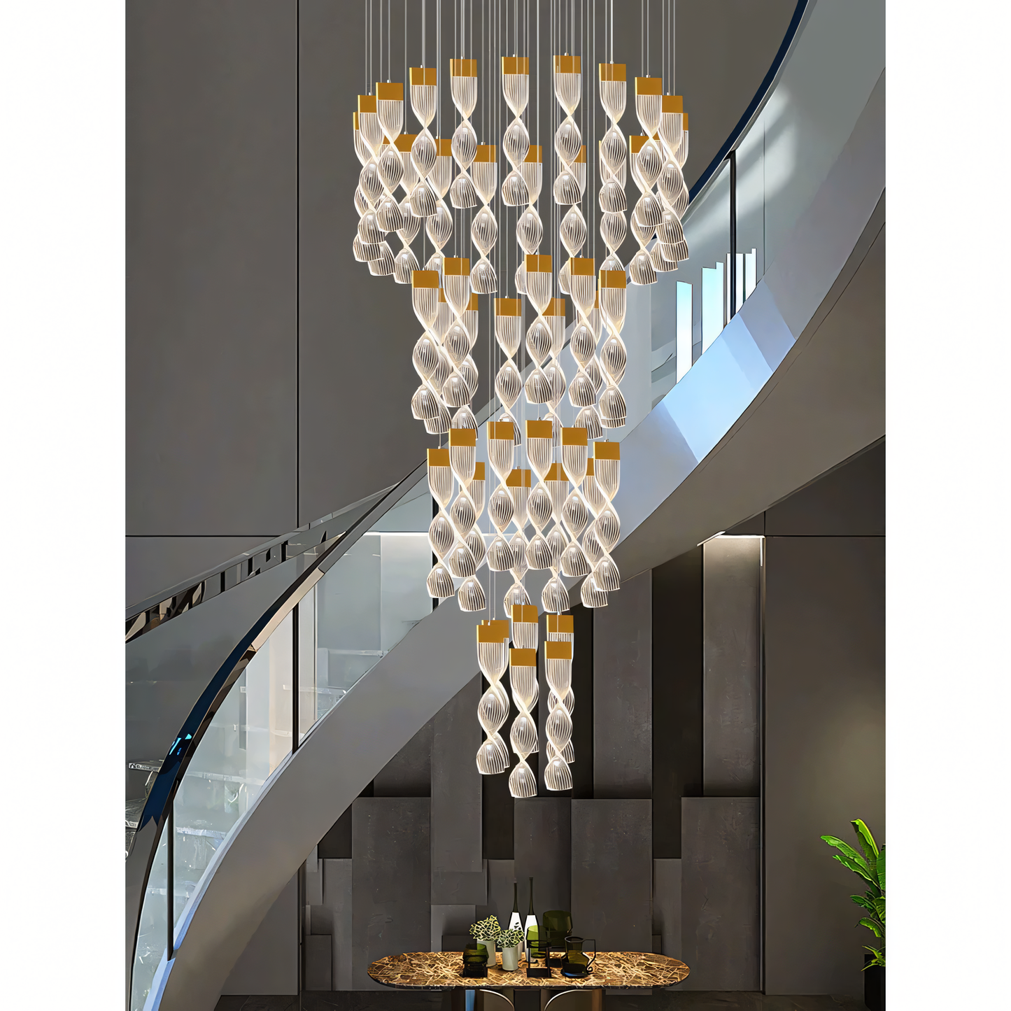 Stunning Modern Crystal Chandelier for Living Room