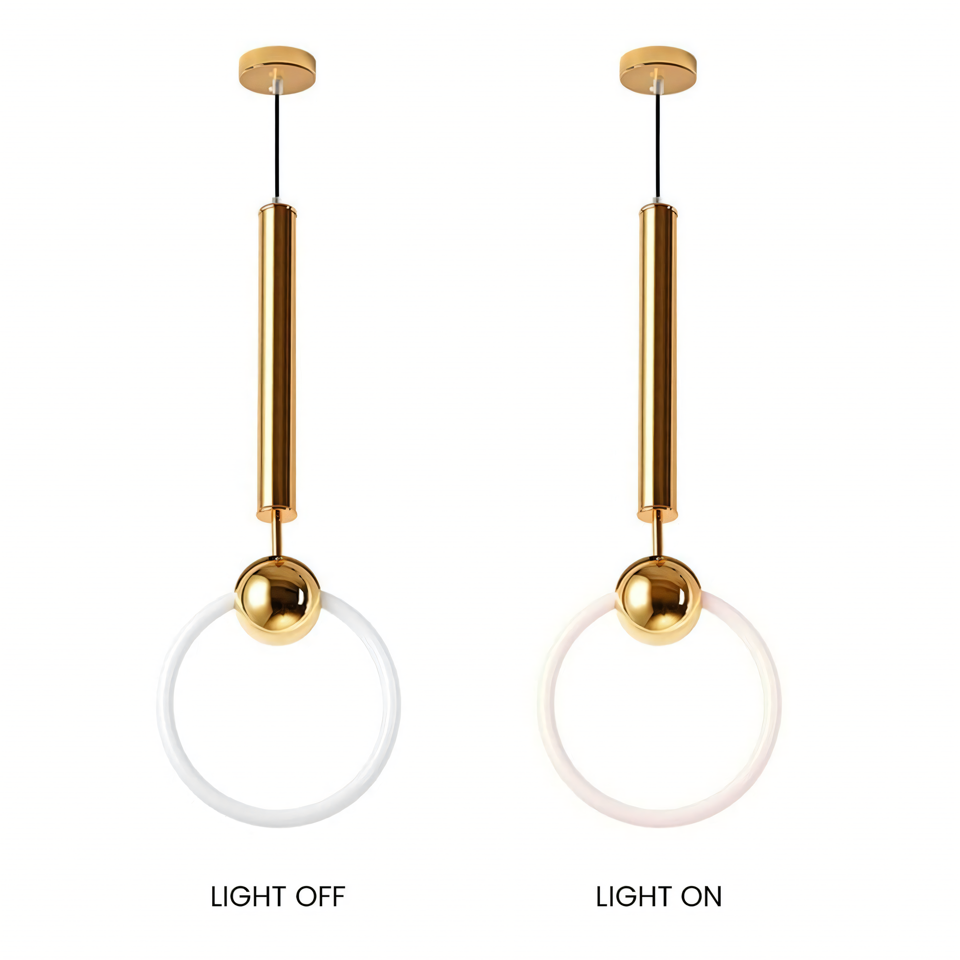 Luxurious hanging light that ignites the senses