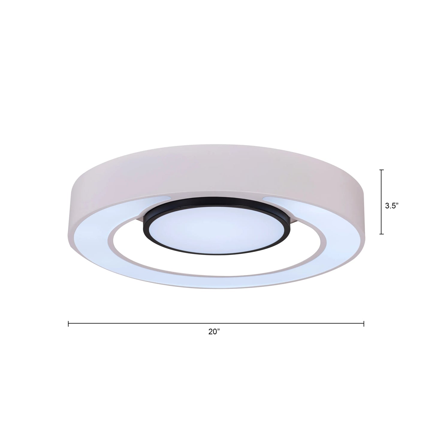 Song To Sing tri-color LED ceiling light with remote control