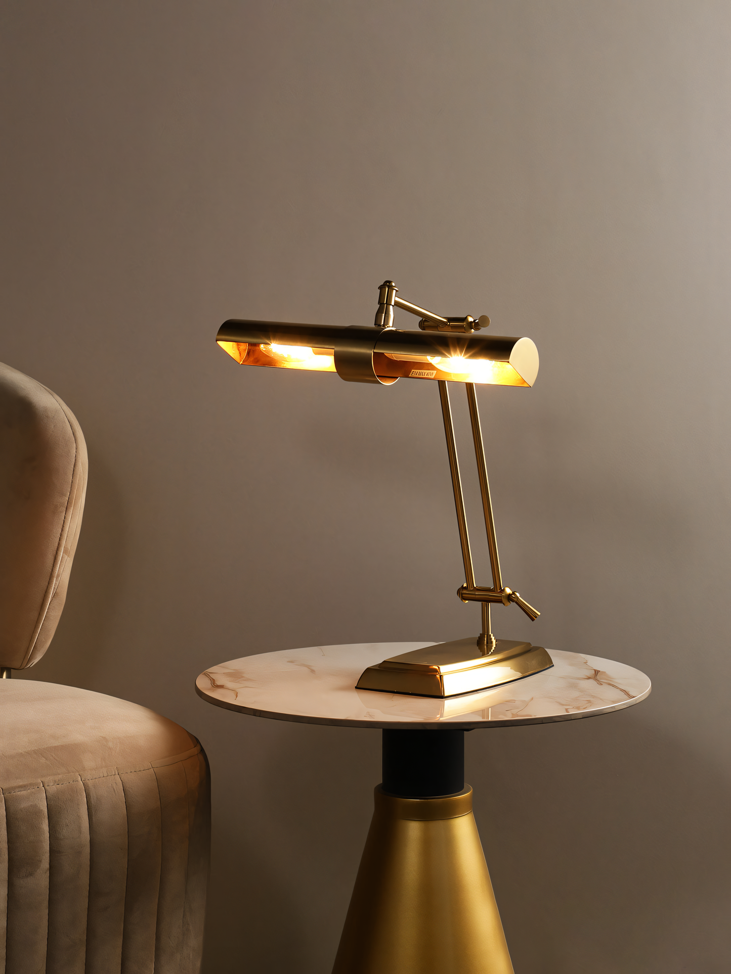 Alma Table Lamp - Gold