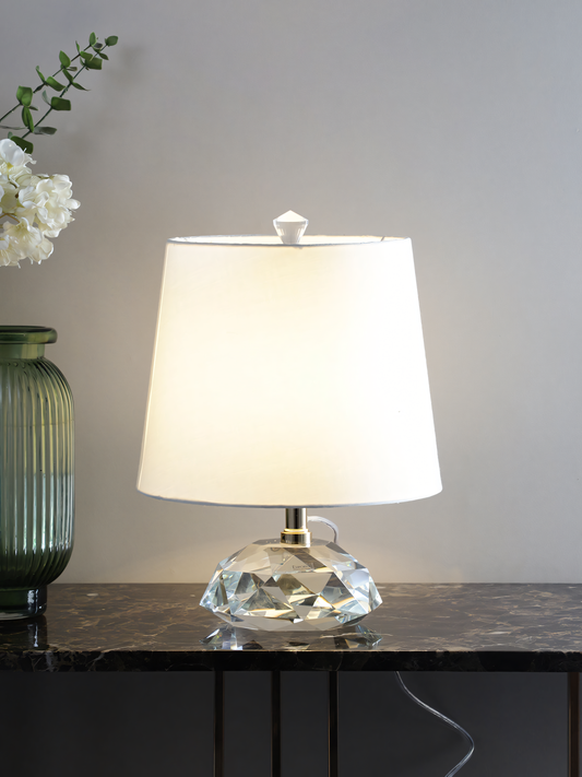 Andrik Table Lamp - Elegant Glass Castle Design