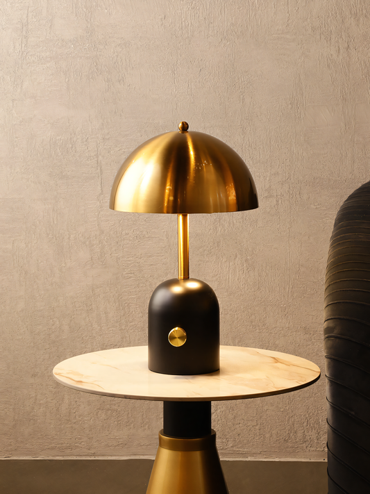 Luxury Black Metal Lamp