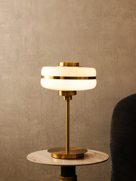 Innovative Metal Glass Lamp