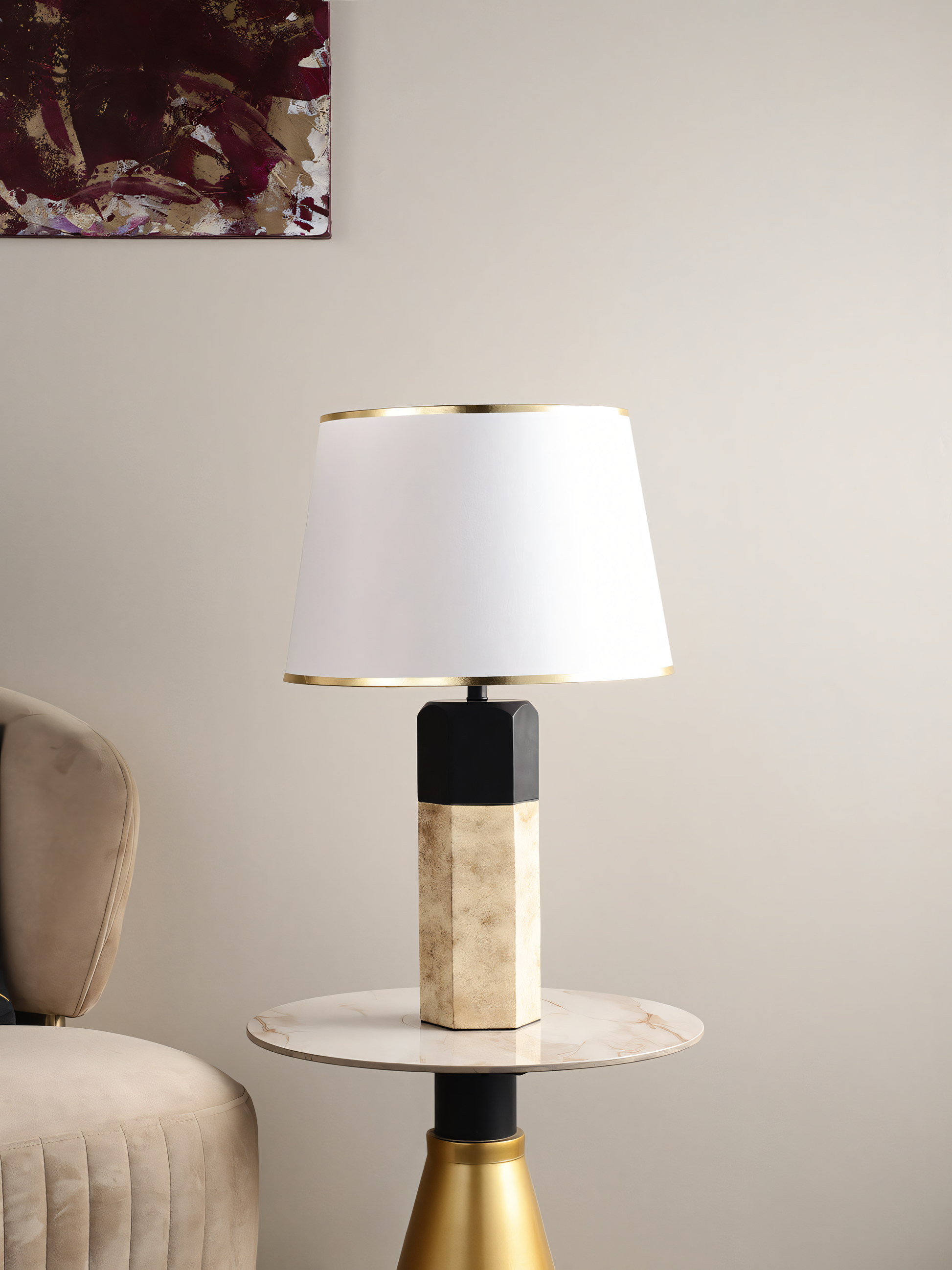 Adria Table Lamp - Gold