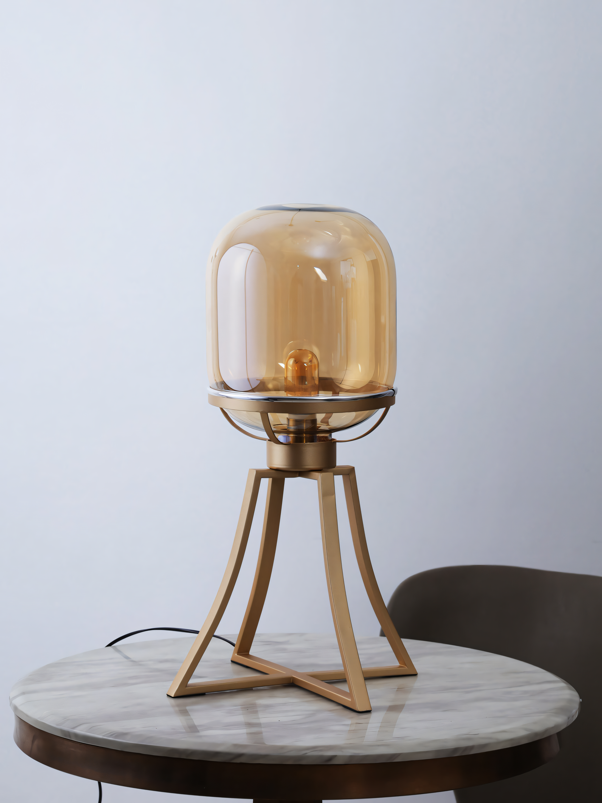 Elegant table lamp for nostalgic and timeless decor