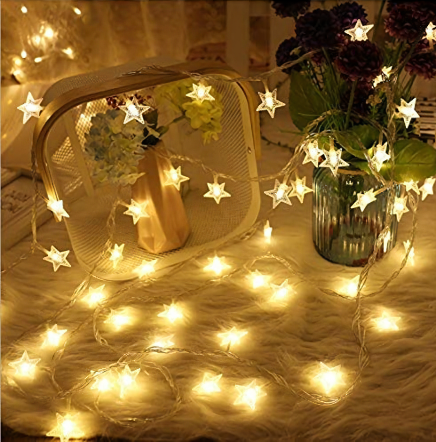 Star String Decorative LED Fairy Light