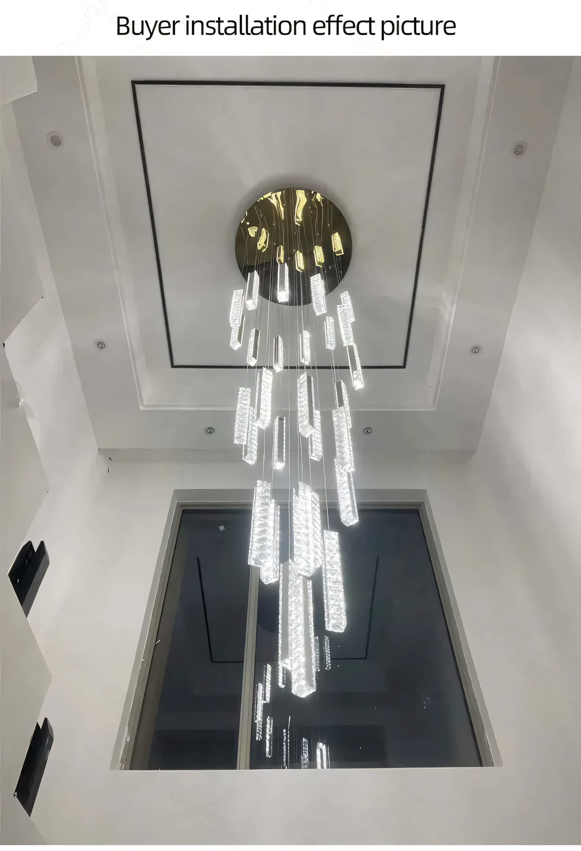 Timeless elegance and modern sophistication of luxury chandelier