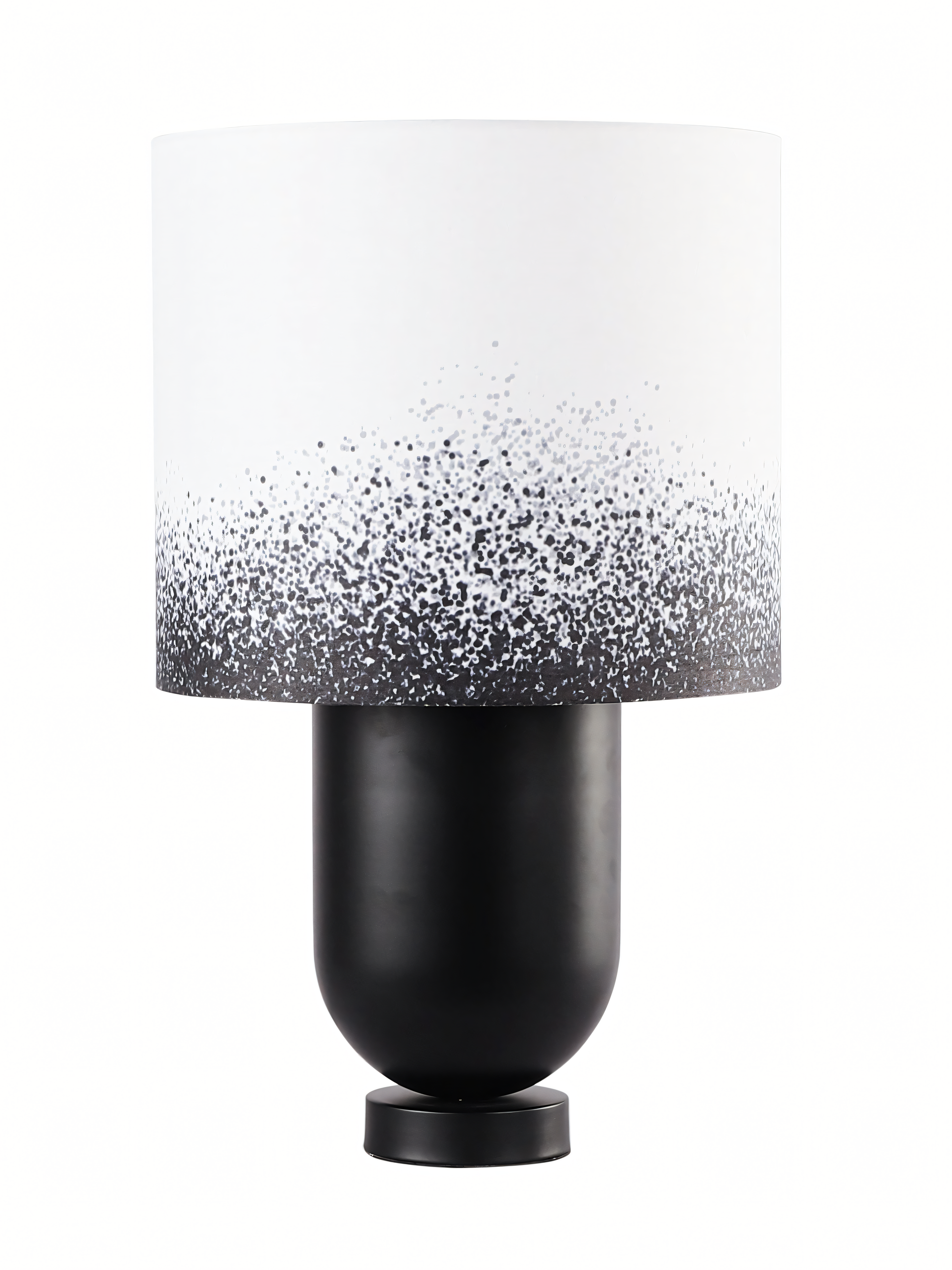 Sleek, contemporary table lamp with a cool elegance